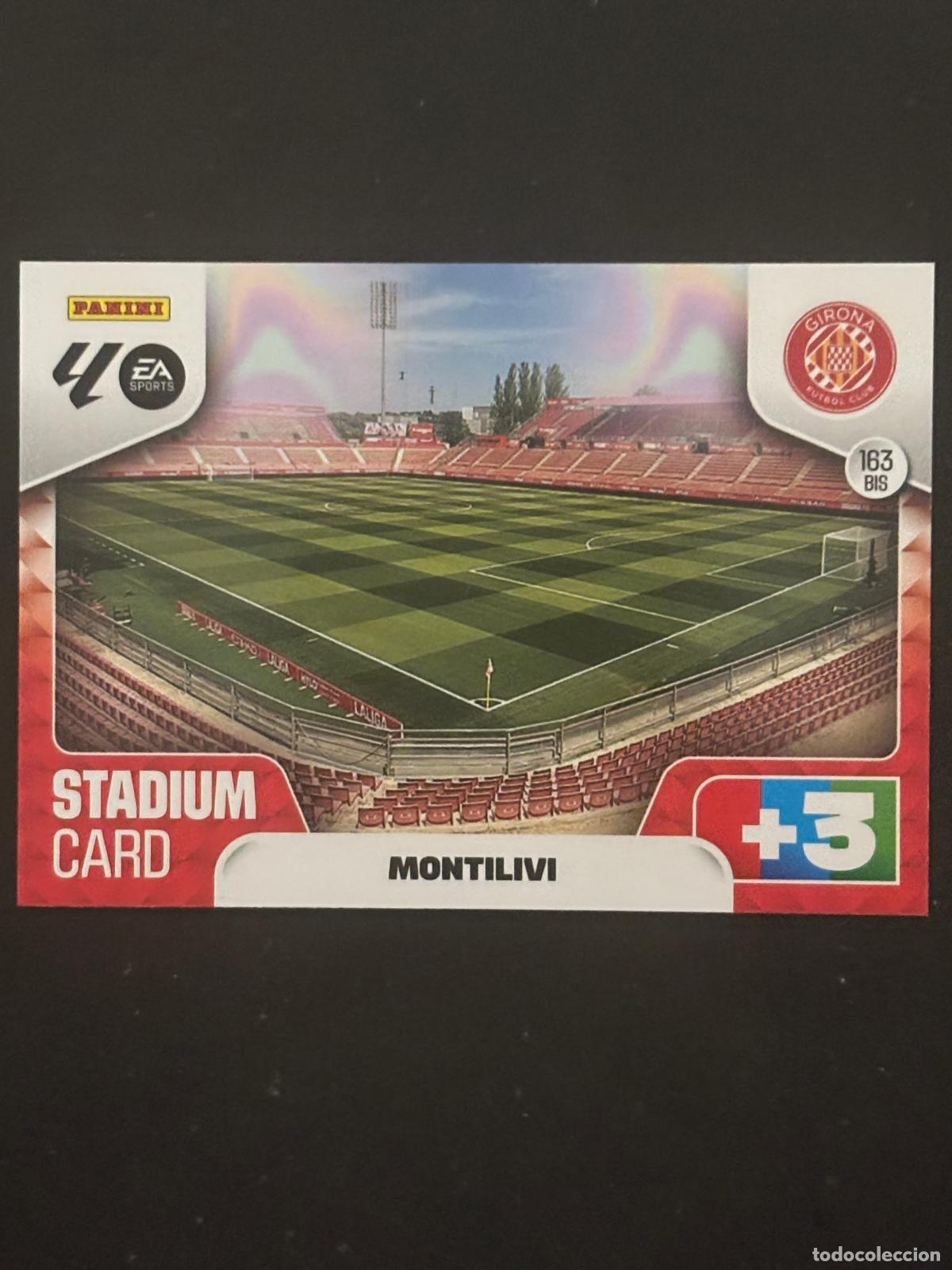 Fu&szlig;ball-Sticker: 163BIS MONTILIVI GIRONA STADIUM CARD ADRENALYN XL LALIGA EA SPORTS 25-26 2025-2026 PANINI