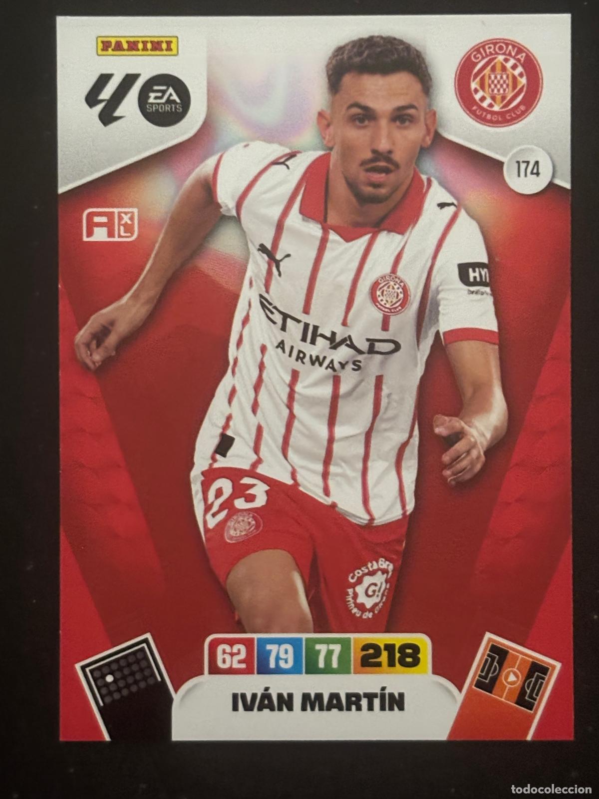Fu&szlig;ball-Sticker: 174 IV&Aacute;N MART&Iacute;N GIRONA ADRENALYN XL LALIGA EA SPORTS 25-26 2025-2026 PANINI