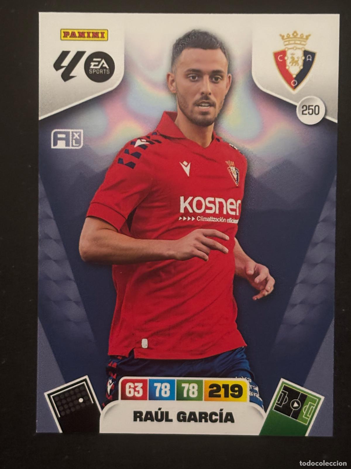 Fu&szlig;ball-Sticker: 250 RA&Uacute;L GARC&Iacute;A OSASUNA ADRENALYN XL LALIGA EA SPORTS 25-26 2025-2026 PANINI