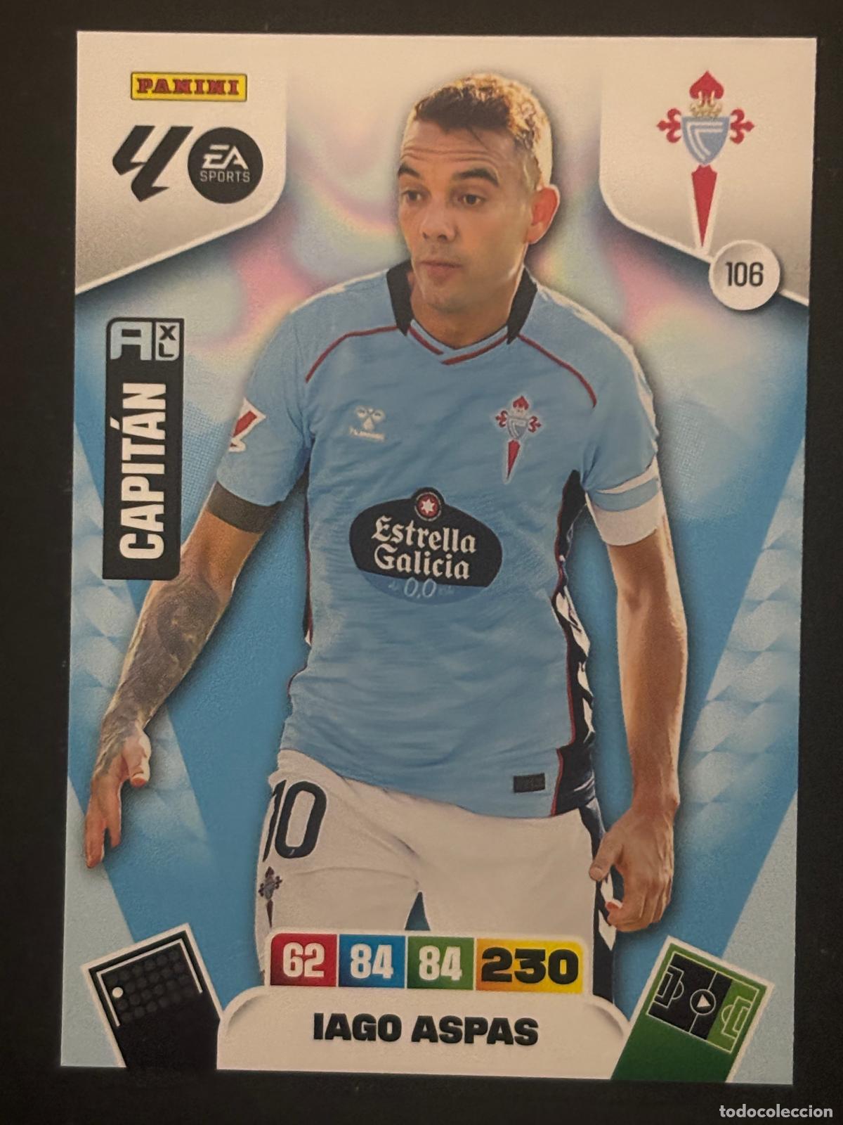 Fu&szlig;ball-Sticker: 106 IAGO ASPAS CELTA ADRENALYN XL LALIGA EA SPORTS 25-26 2025-2026 PANINI