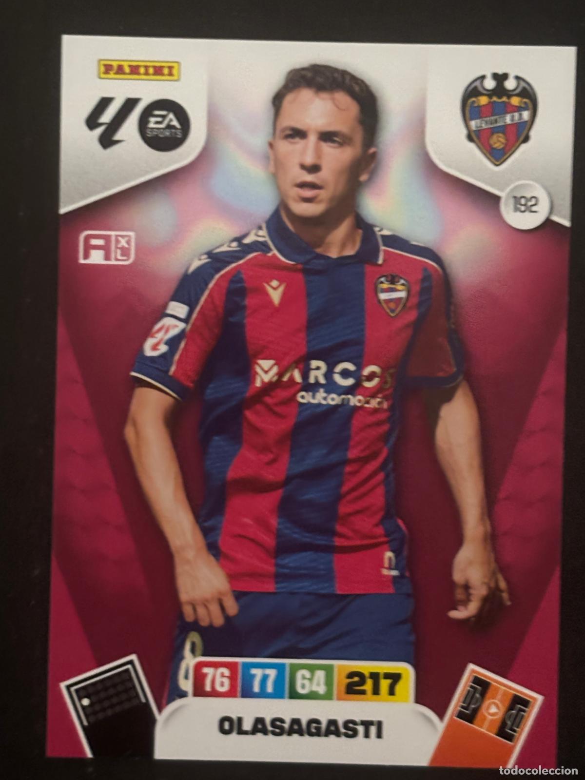 Fu&szlig;ball-Sticker: 192 OLASAGASTI LEVANTE ADRENALYN XL LALIGA EA SPORTS 25-26 2025-2026 PANINI