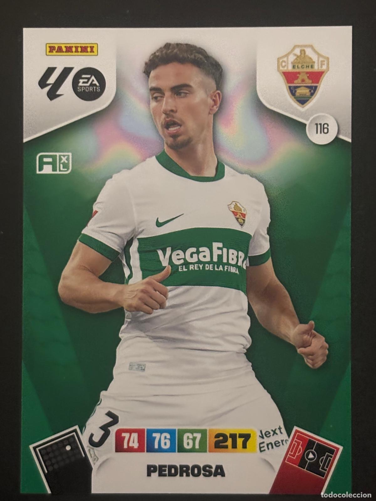 Cromos de f&uacute;tbol: 116 PEDROSA ELCHE ADRENALYN XL LALIGA EA SPORTS 25-26 2025-2026 PANINI