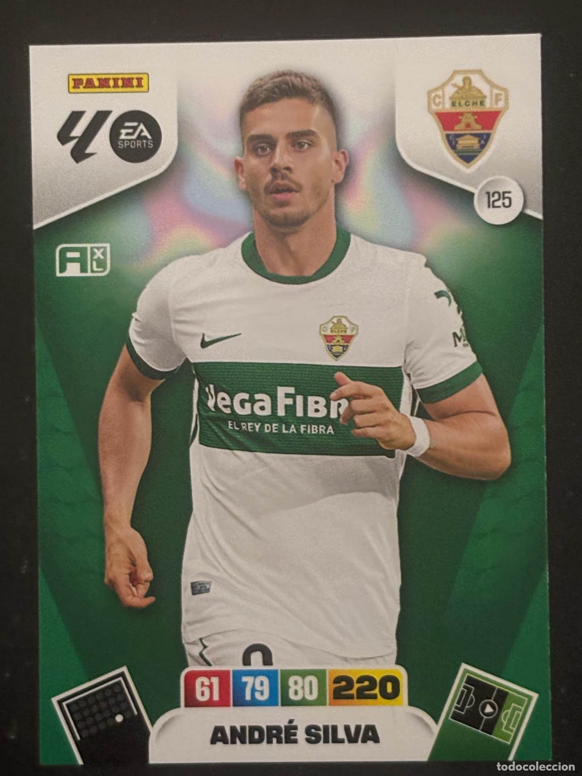Fu&szlig;ball-Sticker: 125 ANDR&Eacute; SILVA ELCHE ADRENALYN XL LALIGA EA SPORTS 25-26 2025-2026 PANINI