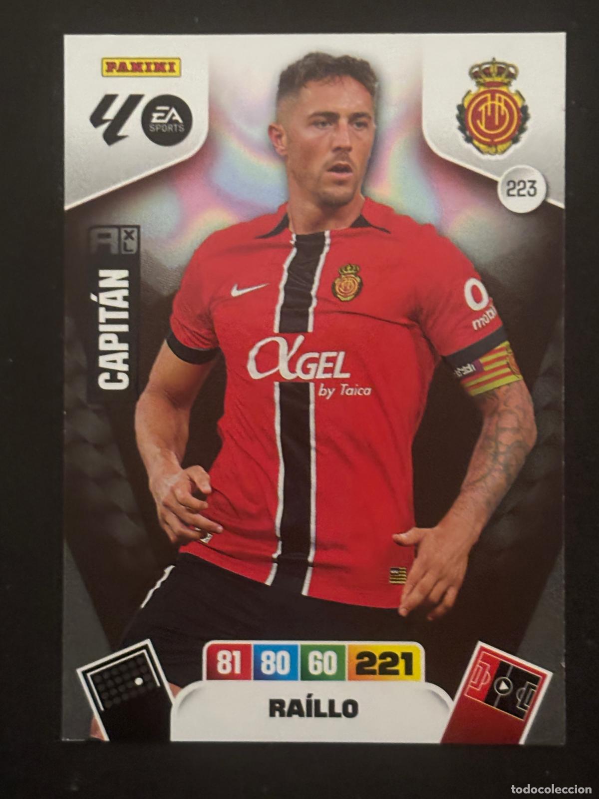 Fu&szlig;ball-Sticker: 223 RA&Iacute;LLO MALLORCA ADRENALYN XL LALIGA EA SPORTS 25-26 2025-2026 PANINI