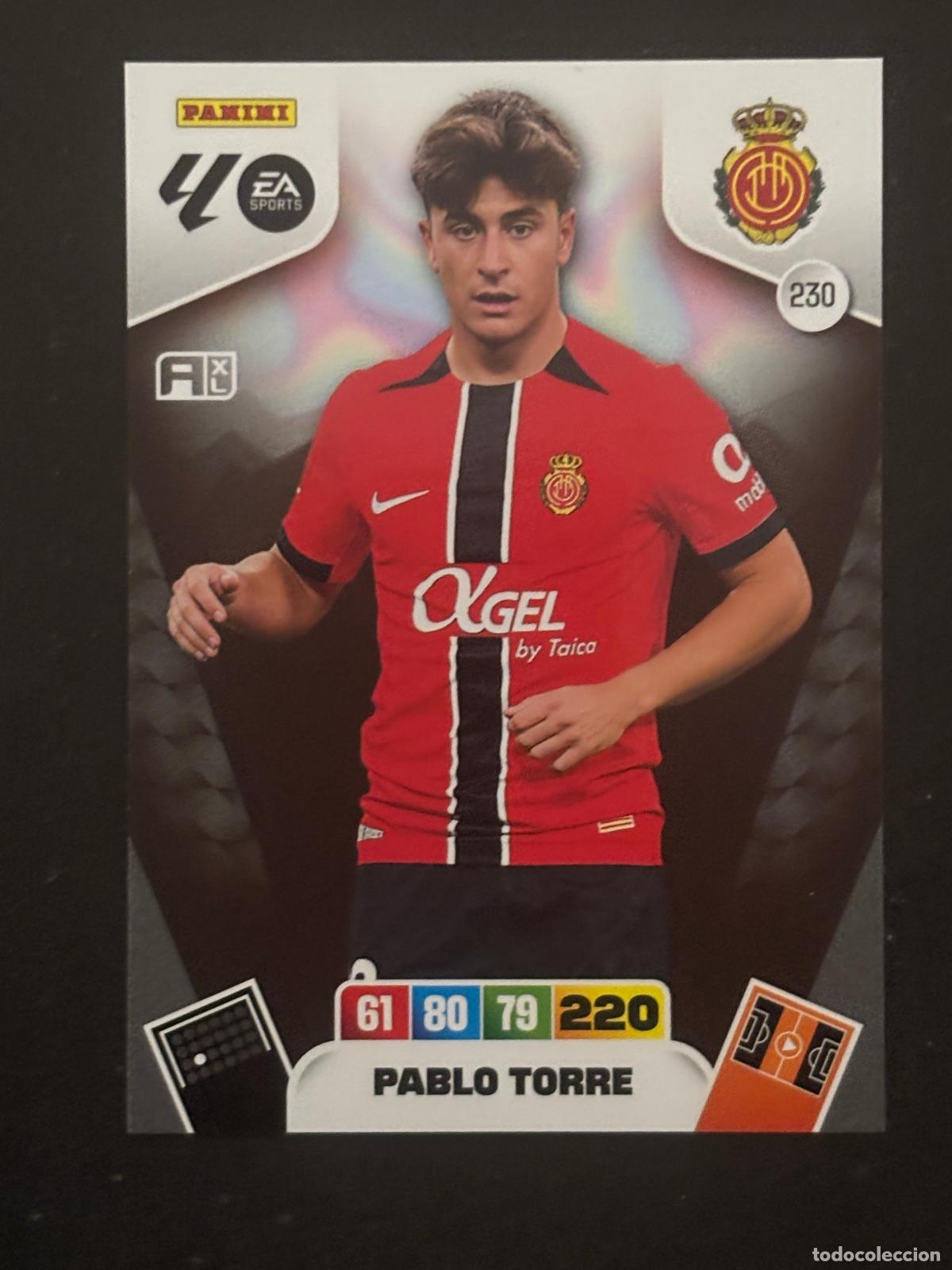 Fu&szlig;ball-Sticker: 230 PABLO TORRE MALLORCA ADRENALYN XL LALIGA EA SPORTS 25-26 2025-2026 PANINI