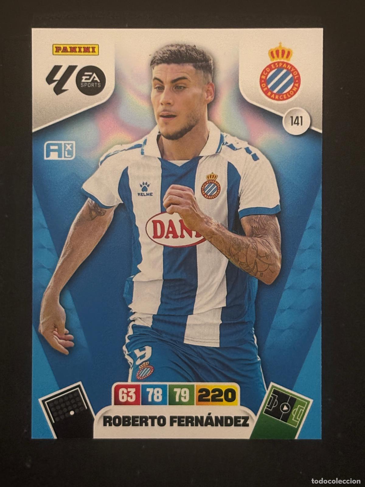 Fu&szlig;ball-Sticker: 141 ROBERTO FERN&Aacute;NDEZ ESPANYOL ADRENALYN XL LALIGA EA SPORTS 25-26 2025-2026 PANINI
