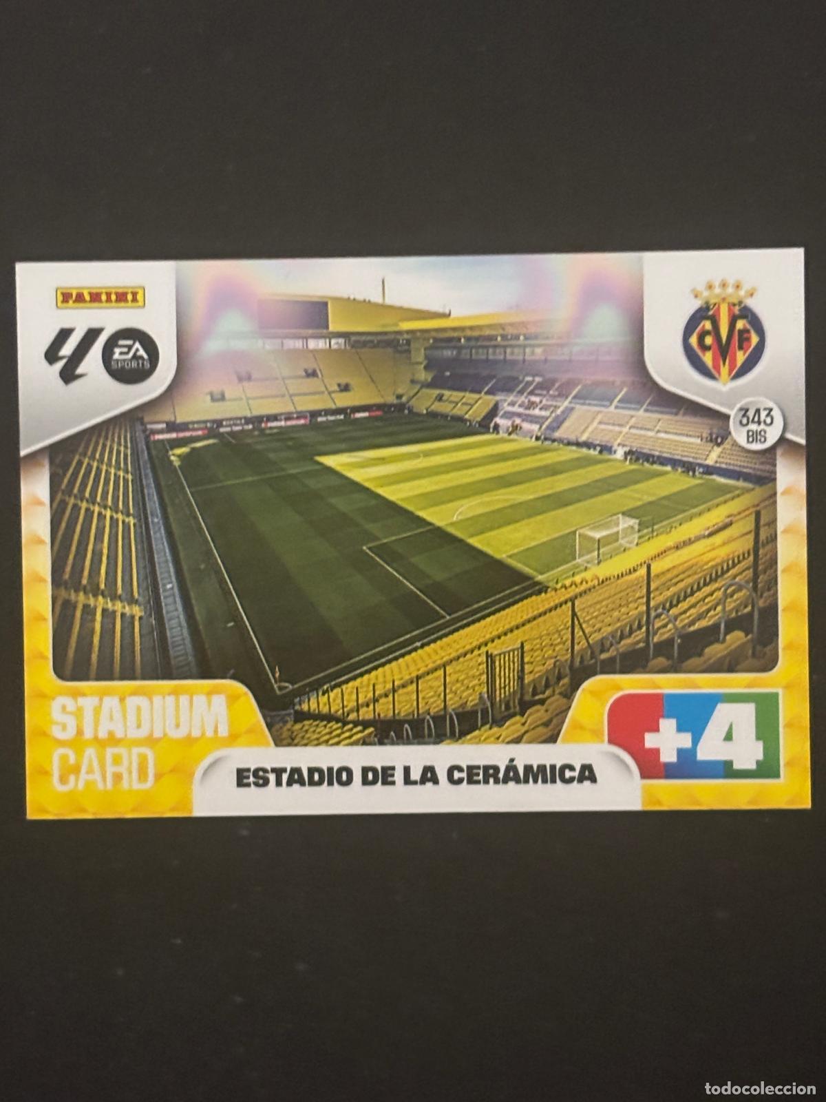 Fu&szlig;ball-Sticker: 343BIS ESTADIO DE LA CER&Aacute;MICA VILLARREAL STADIUM CARD ADRENALYN XL LALIGA 25-26 2025-2026