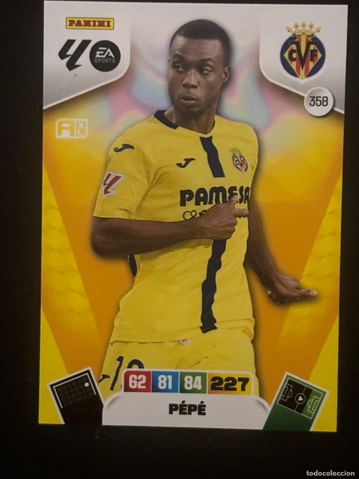 Fu&szlig;ball-Sticker: 358 P&Eacute;P&Eacute; VILLARREAL ADRENALYN XL LALIGA EA SPORTS 25-26 2025-2026 PANINI