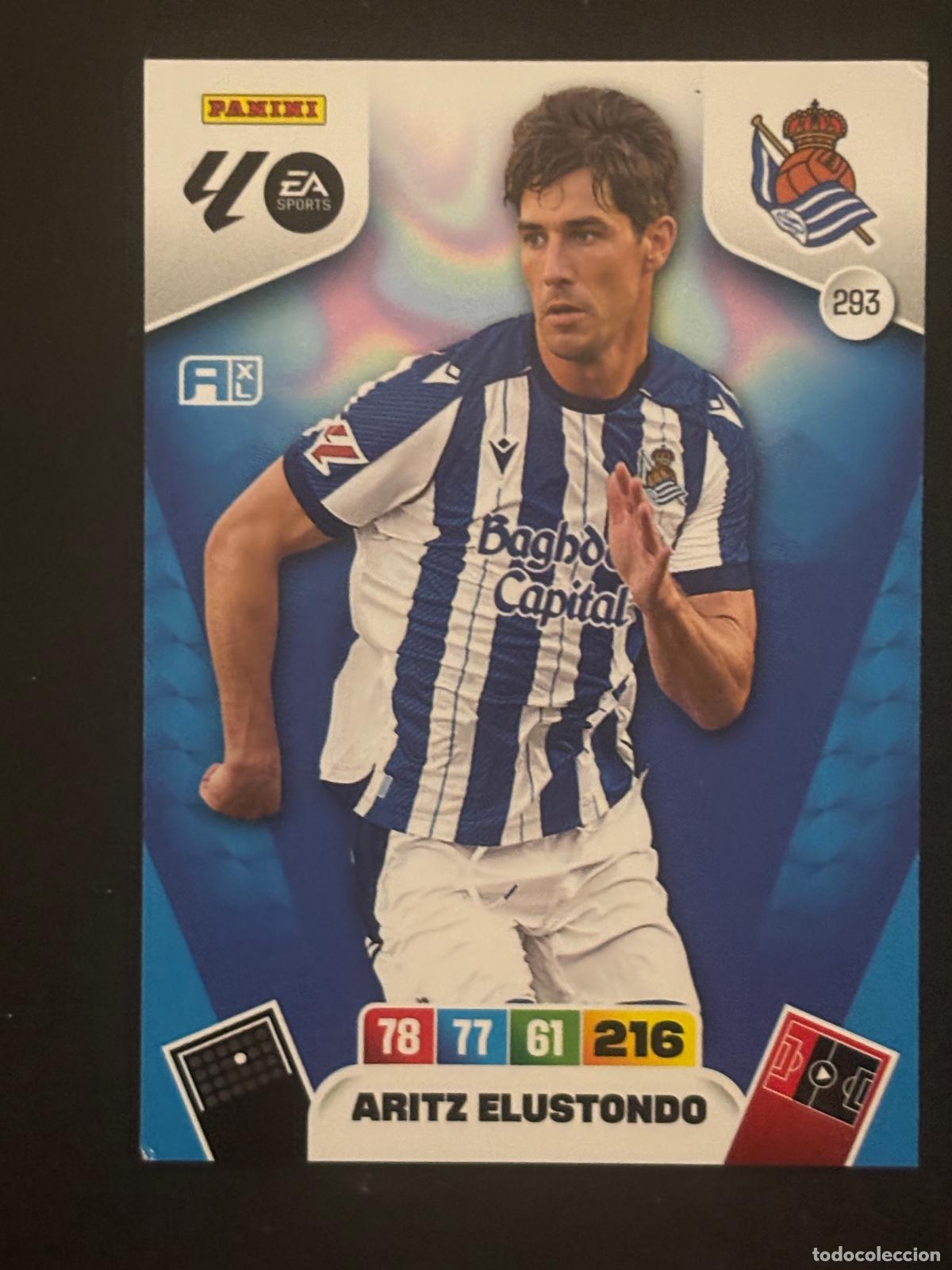 Fu&szlig;ball-Sticker: 293 ARITZ ELUSTONDO REAL SOCIEDAD ADRENALYN XL LALIGA EA SPORTS 25-26 2025-2026 PANINI