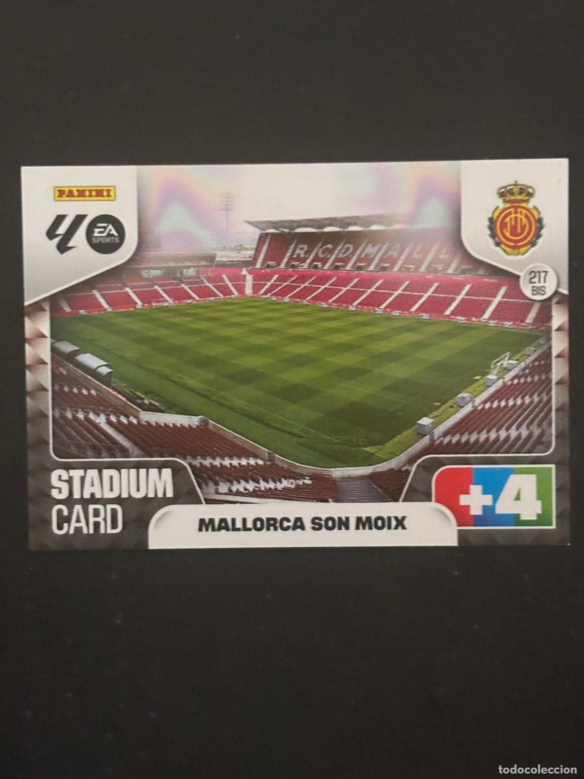 Fu&szlig;ball-Sticker: 217BIS MALLORCA SON MOIX MALLORCA STADIUM CARD ADRENALYN XL LALIGA 25-26 2025-2026