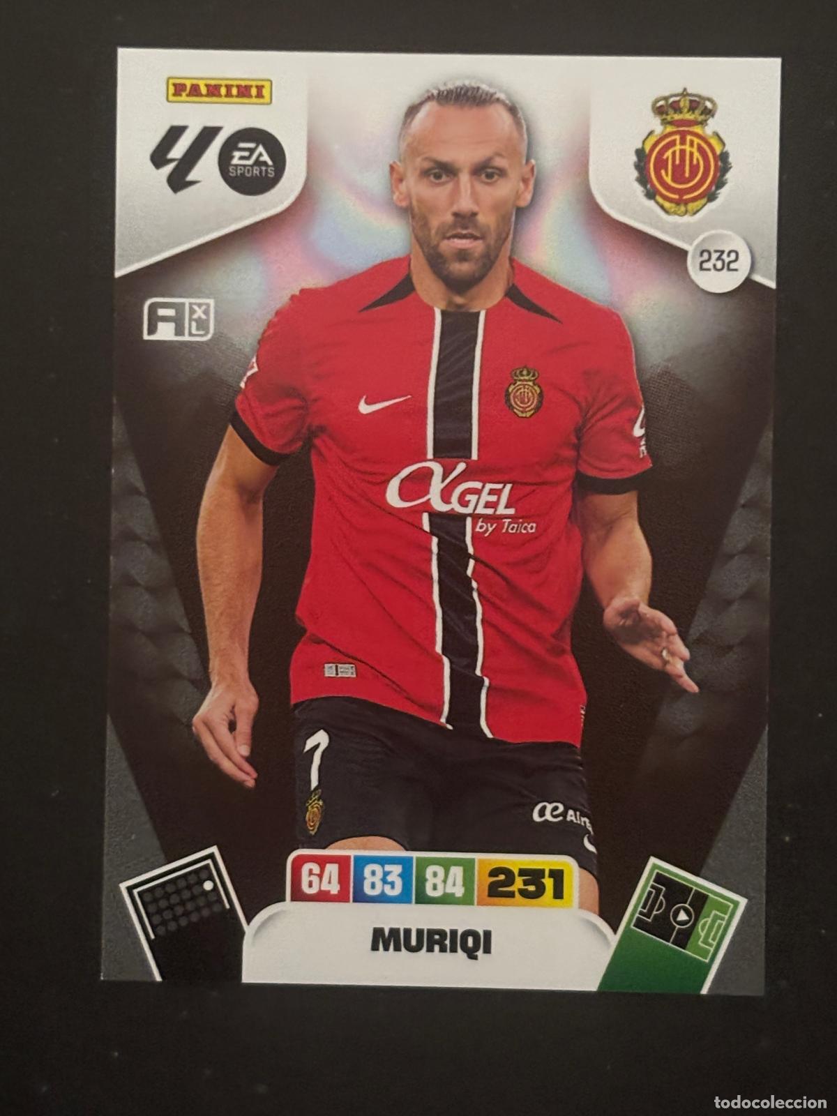 Fu&szlig;ball-Sticker: 232 MURIQI MALLORCA ADRENALYN XL LALIGA EA SPORTS 25-26 2025-2026 PANINI