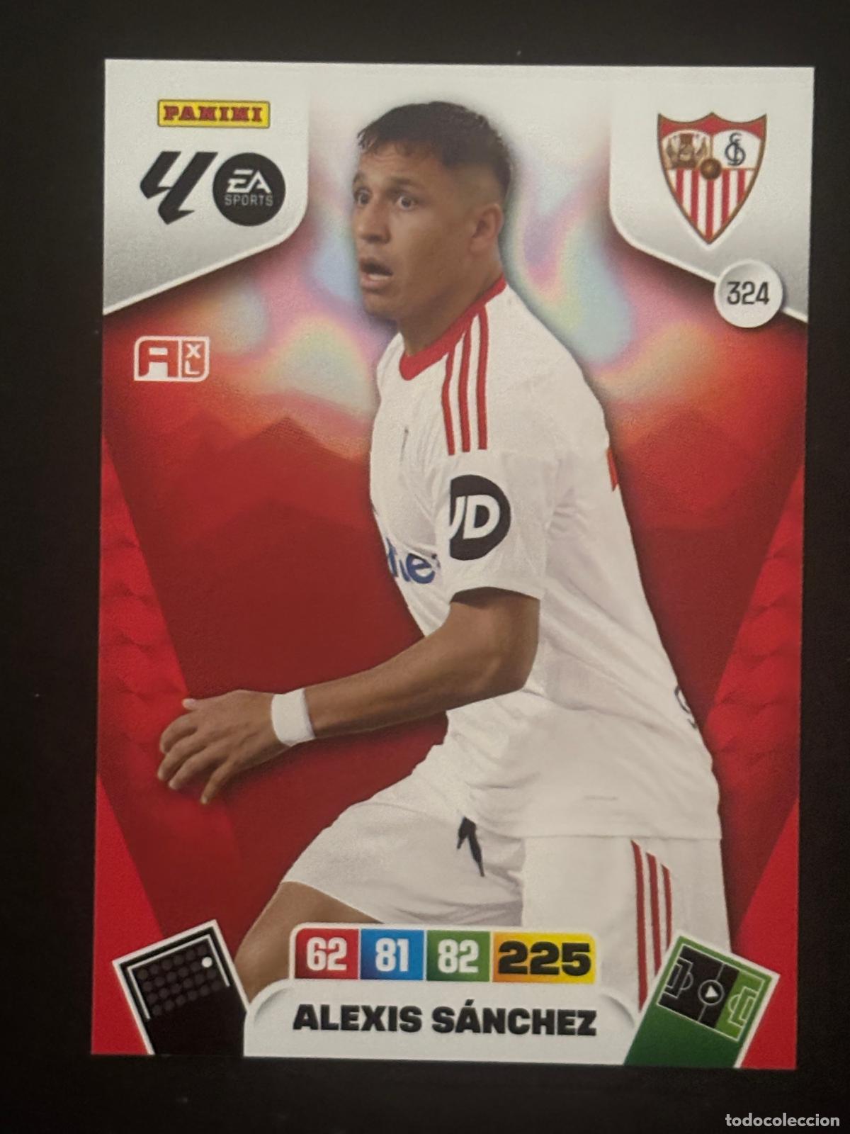 Fu&szlig;ball-Sticker: 324 ALEXIS S&Aacute;NCHEZ SEVILLA ADRENALYN XL LALIGA EA SPORTS 25-26 2025-2026 PANINI