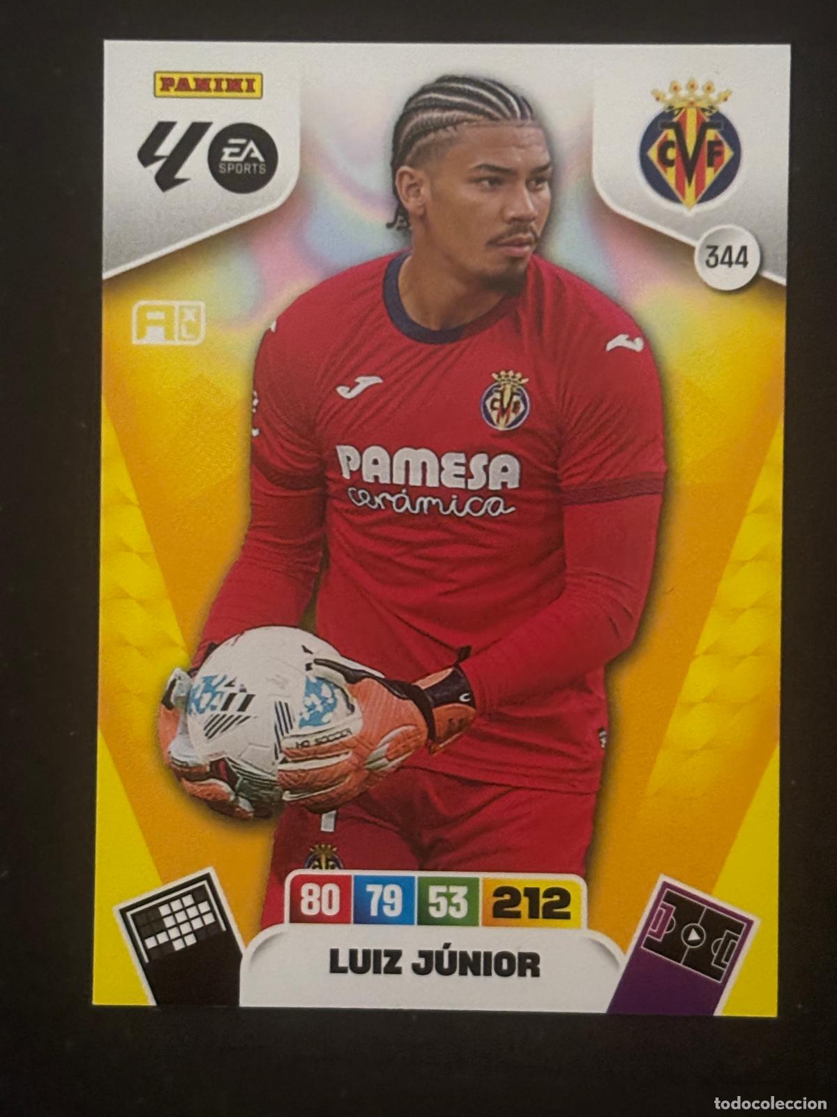 Fu&szlig;ball-Sticker: 344 LUIZ J&Uacute;NIOR VILLARREAL ADRENALYN XL LALIGA EA SPORTS 25-26 2025-2026 PANINI