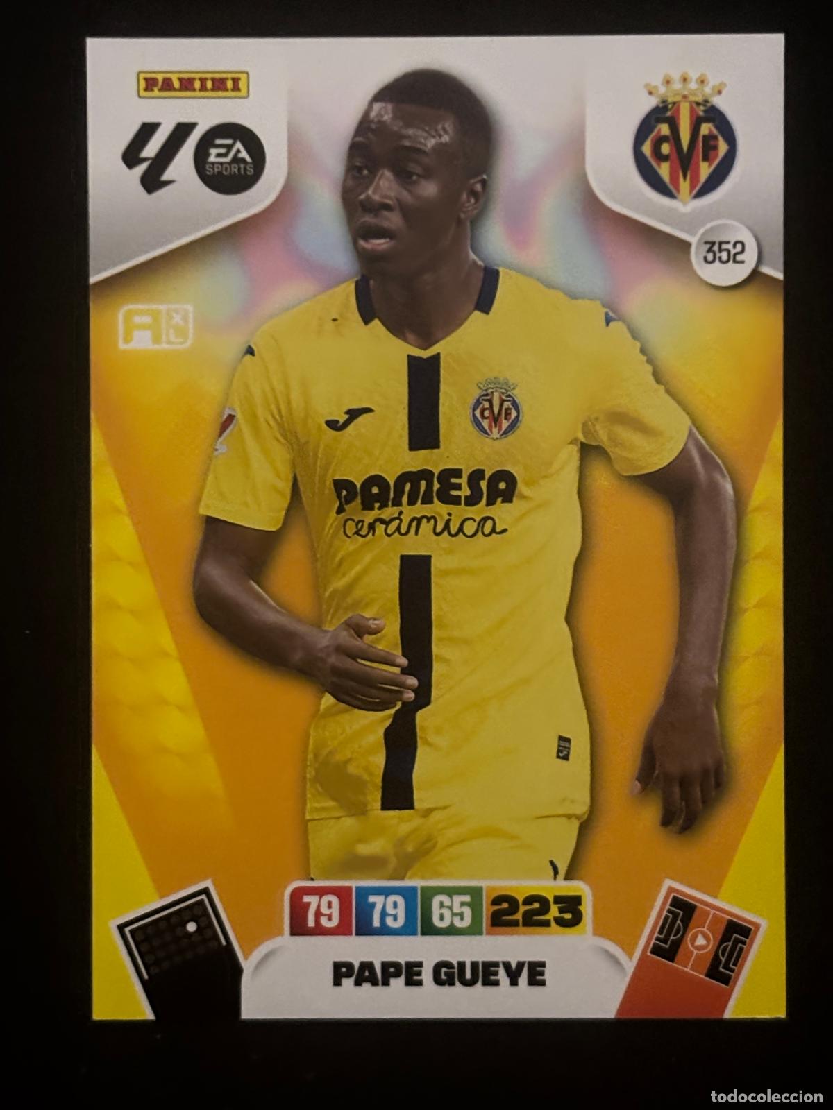 Fu&szlig;ball-Sticker: 352 PAPE GUEYE VILLARREAL ADRENALYN XL LALIGA EA SPORTS 25-26 2025-2026 PANINI