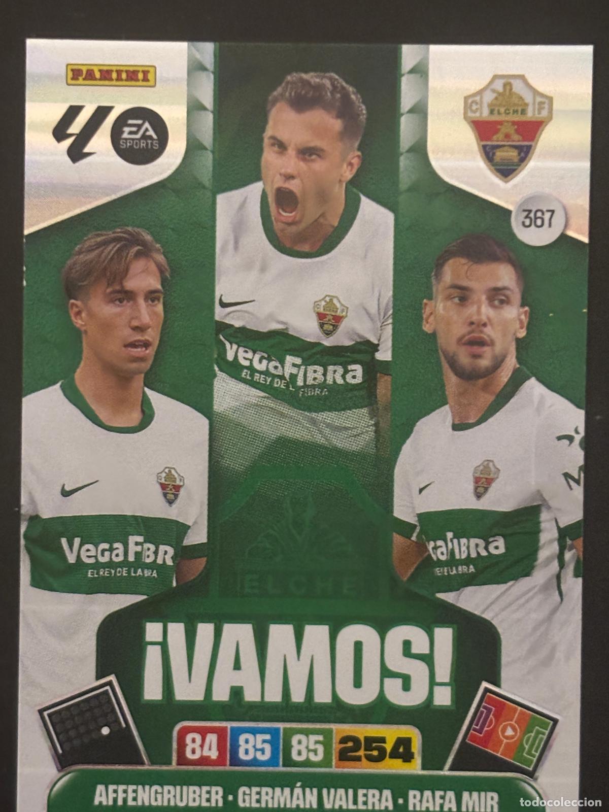Cromos de f&uacute;tbol: 367 VAMOS ELCHE &iexcl;VAMOS! ADRENALYN XL LALIGA EA SPORTS 25-26 2025-2026 PANINI