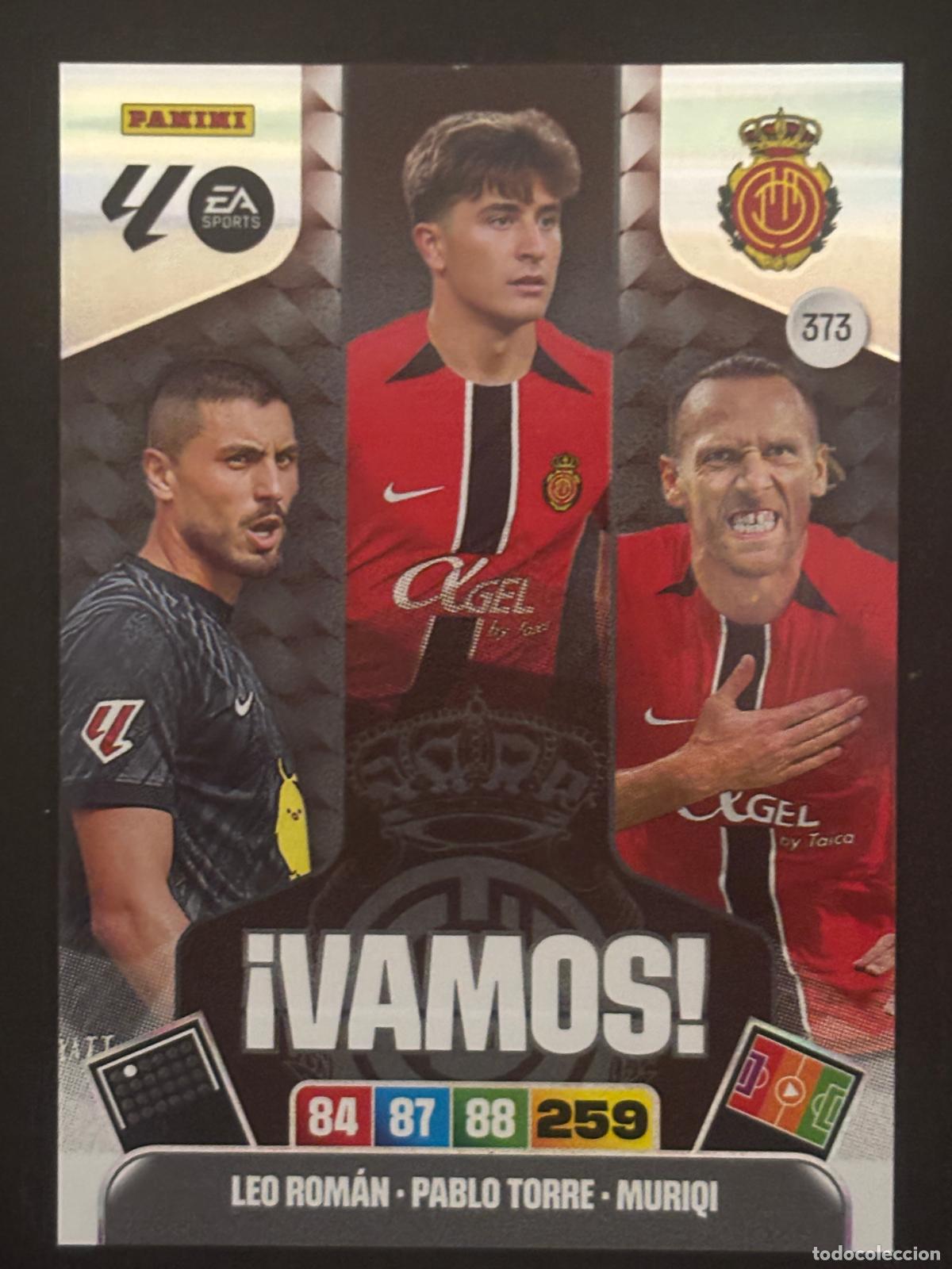 Cromos de f&uacute;tbol: 373 VAMOS MALLORCA &iexcl;VAMOS! ADRENALYN XL LALIGA EA SPORTS 25-26 2025-2026 PANINI