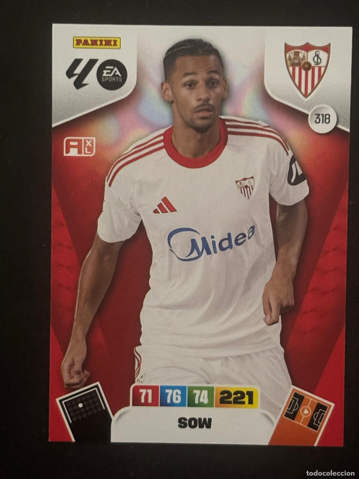 Fu&szlig;ball-Sticker: 318 SOW SEVILLA ADRENALYN XL LALIGA EA SPORTS 25-26 2025-2026 PANINI