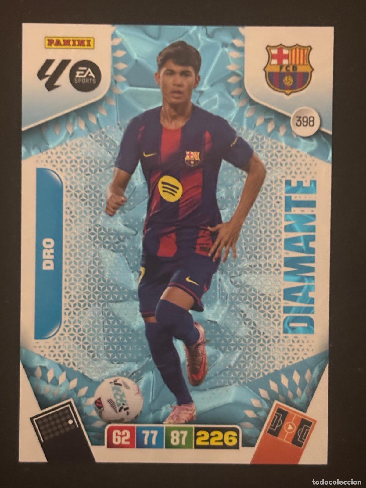 Fu&szlig;ball-Sticker: 398 DRO BARCELONA DIAMANTES ADRENALYN XL LALIGA EA SPORTS 25-26 2025-2026 PANINI