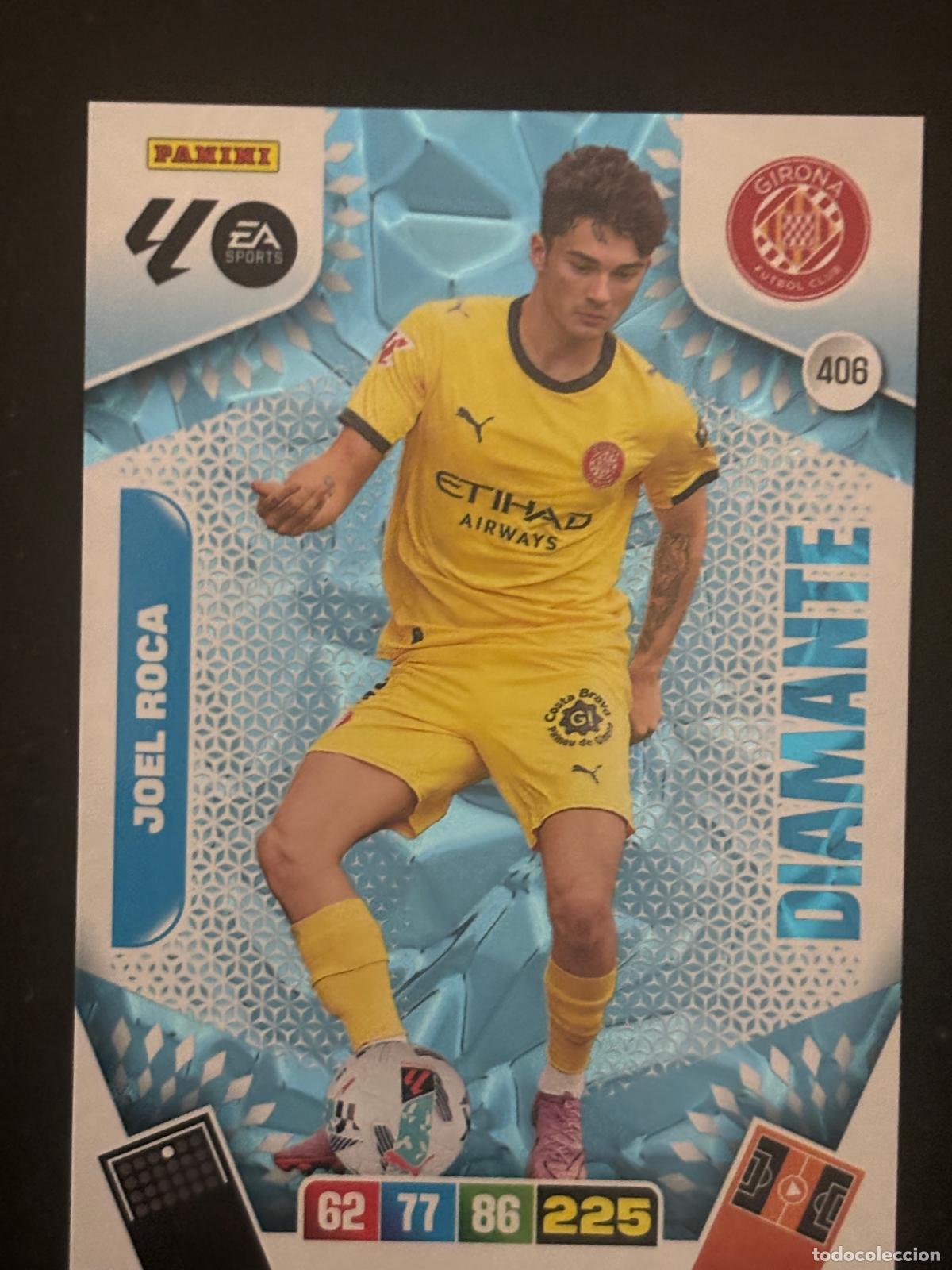 Fu&szlig;ball-Sticker: 406 JOEL ROCA GIRONA DIAMANTES ADRENALYN XL LALIGA EA SPORTS 25-26 2025-2026 PANINI