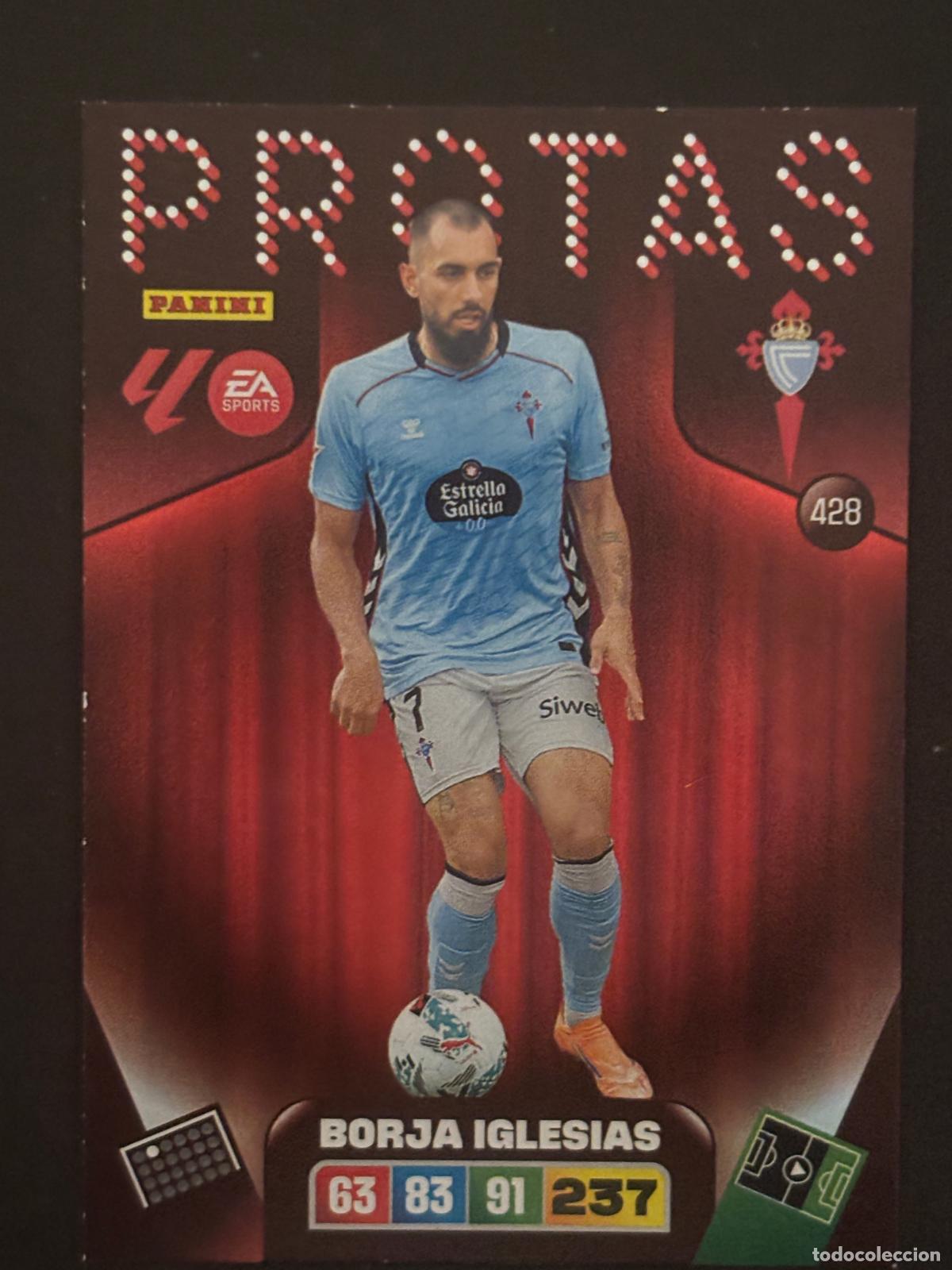 Cromos de Futebol: 428 BORJA IGLESIAS CELTA PROTAS ADRENALYN XL LALIGA EA SPORTS 25-26 2025-2026 PANINI