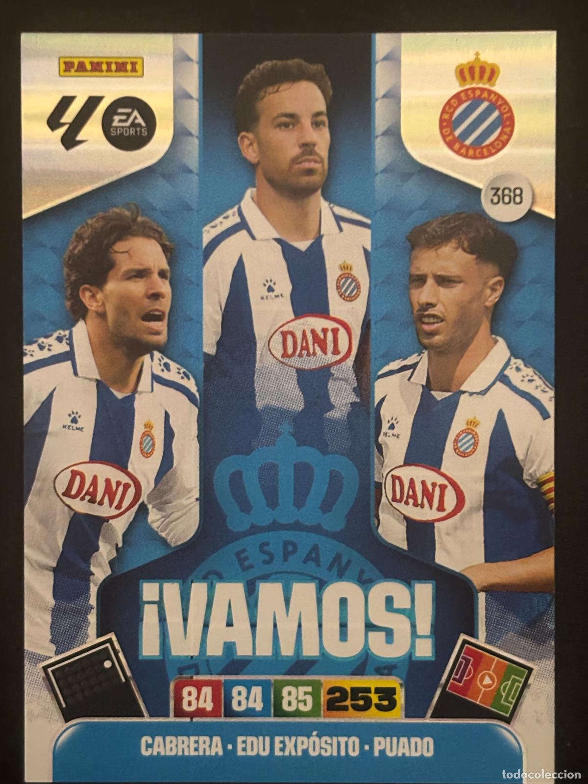 Cromos de Futebol: 368 VAMOS ESPANYOL &iexcl;VAMOS! ADRENALYN XL LALIGA EA SPORTS 25-26 2025-2026 PANINI