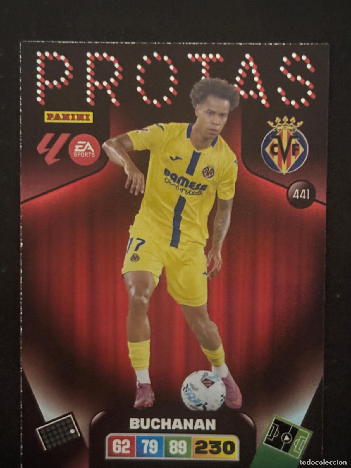 Cromos de Futebol: 441 BUCHANAN VILLARREAL PROTAS ADRENALYN XL LALIGA EA SPORTS 25-26 2025-2026 PANINI