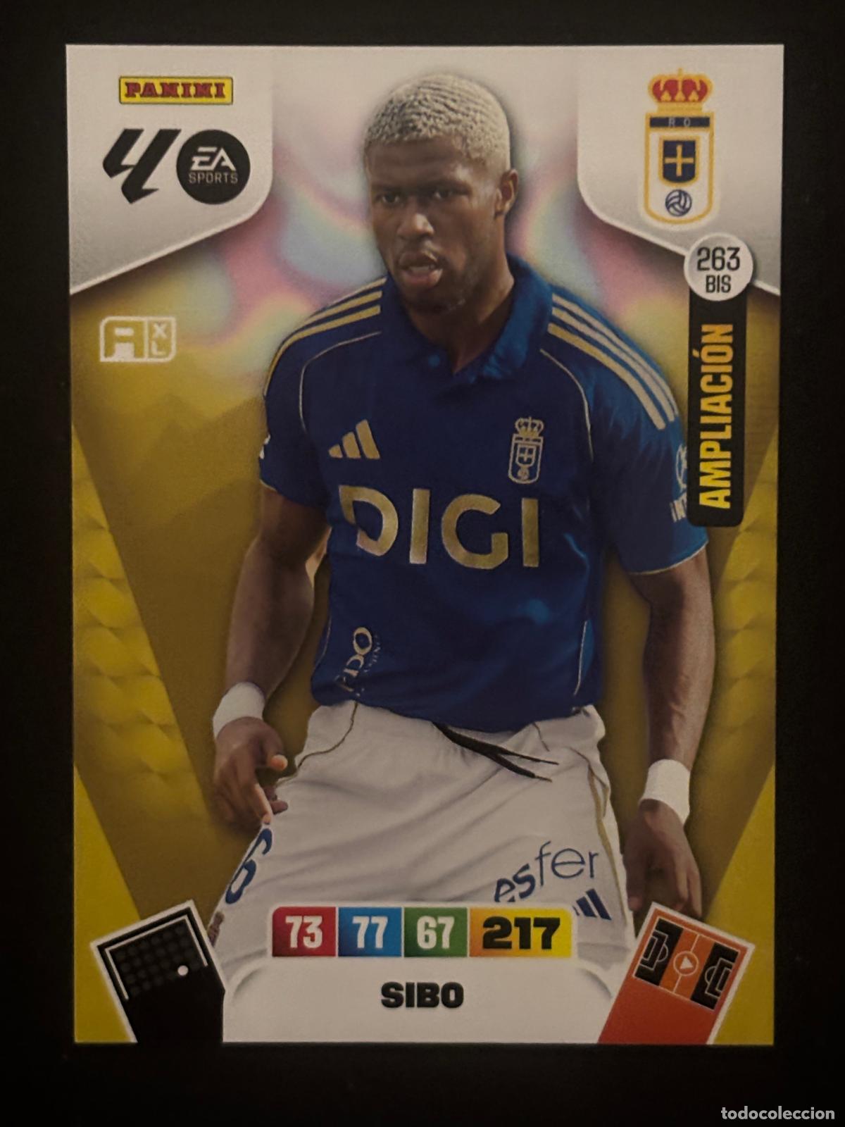 Cromos de Futebol: 263BIS SIBO OVIEDO ADRENALYN PLUS 2&ordf; EDICI&Oacute;N ADRENALYN XL LALIGA EA SPORTS 25-26 2025-2026