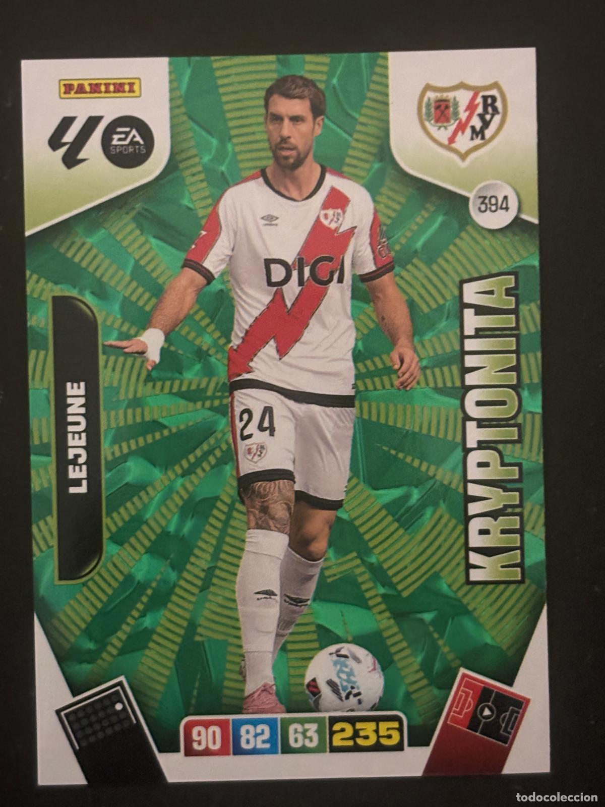 Cromos de Futebol: 394 LEJEUNE RAYO KRYPTONITA ADRENALYN XL LALIGA EA SPORTS 25-26 2025-2026 PANINI