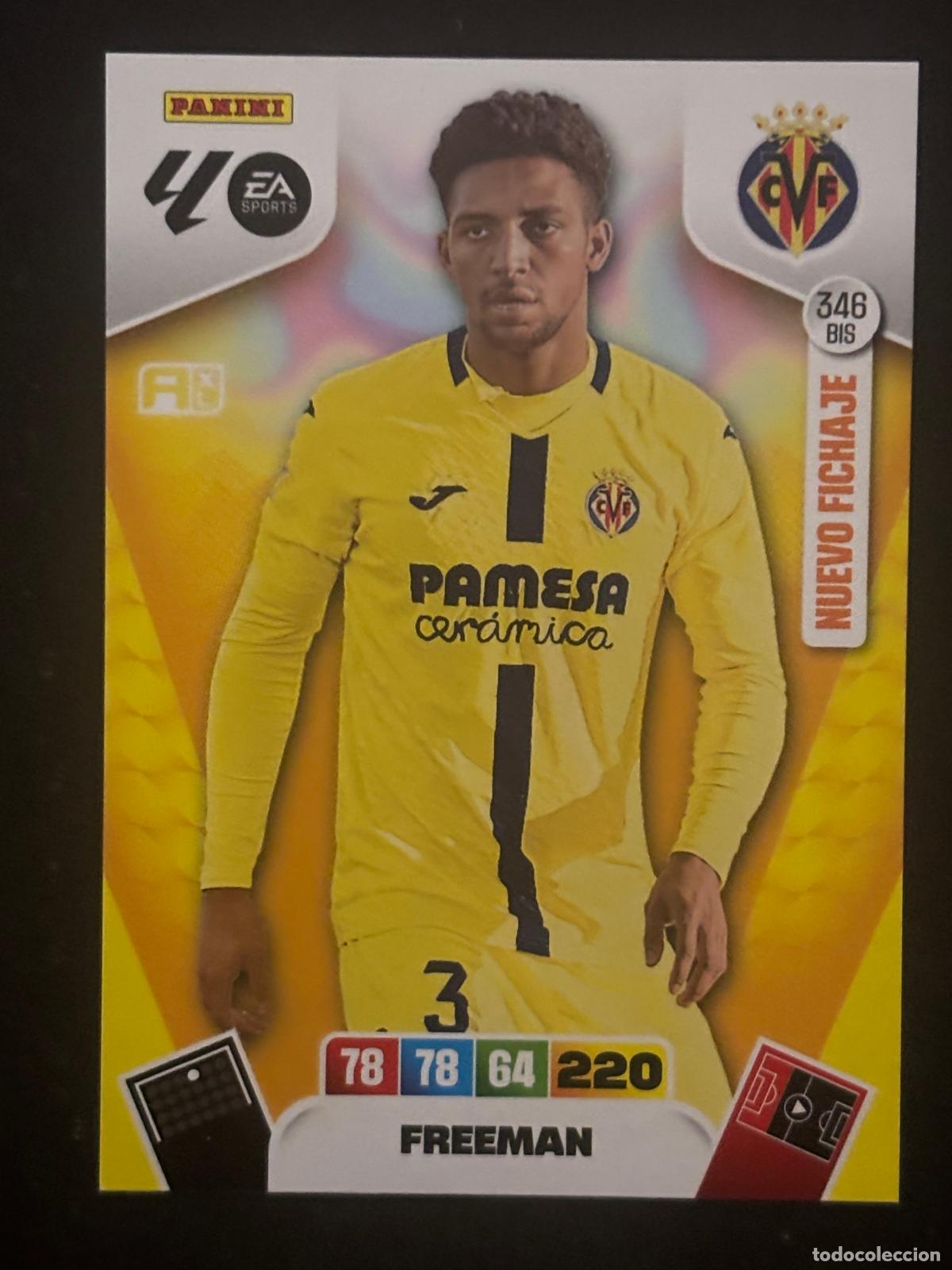 Cromos de Futebol: 346BIS FREEMAN VILLARREAL ADRENALYN PLUS 2&ordf; EDICI&Oacute;N ADRENALYN XL LALIGA 25-26 2025-2026