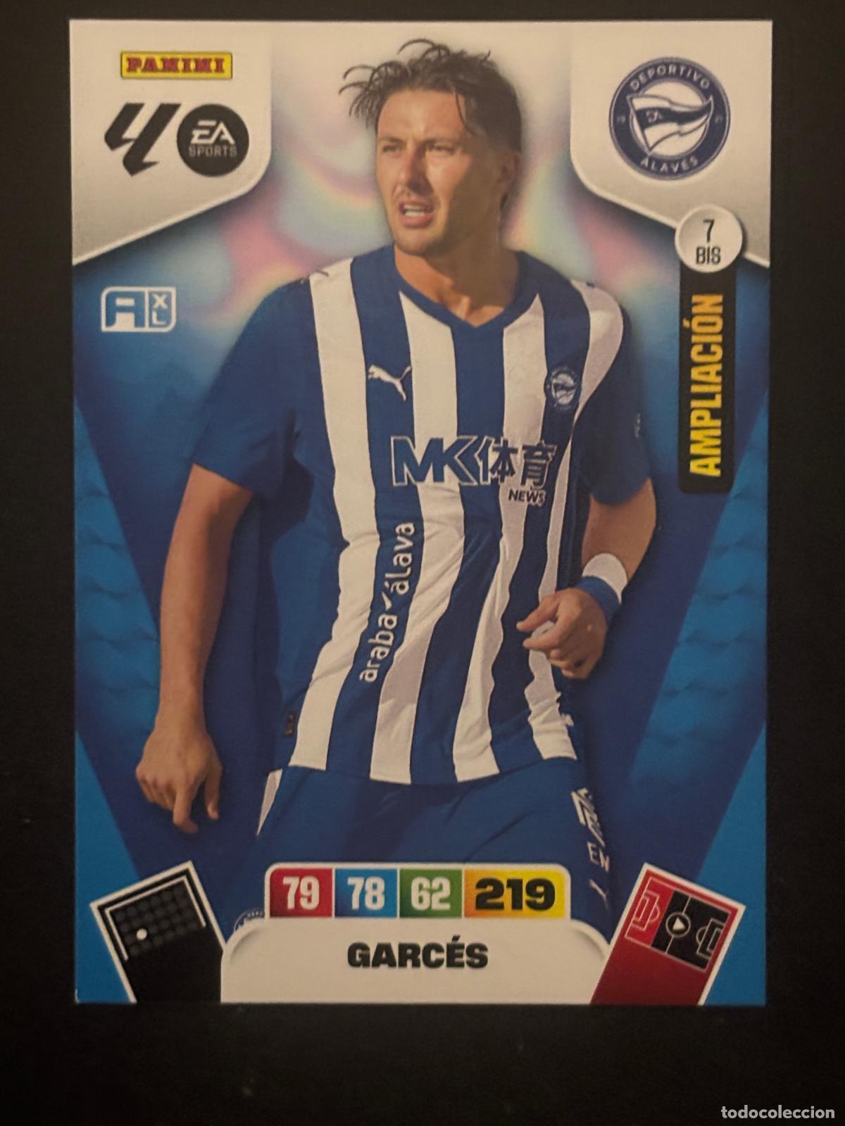 Cromos de f&uacute;tbol: 7BIS GARC&Eacute;S ALAVES ADRENALYN PLUS 2&ordf; EDICI&Oacute;N ADRENALYN XL LALIGA EA SPORTS 25-26 2025-2026