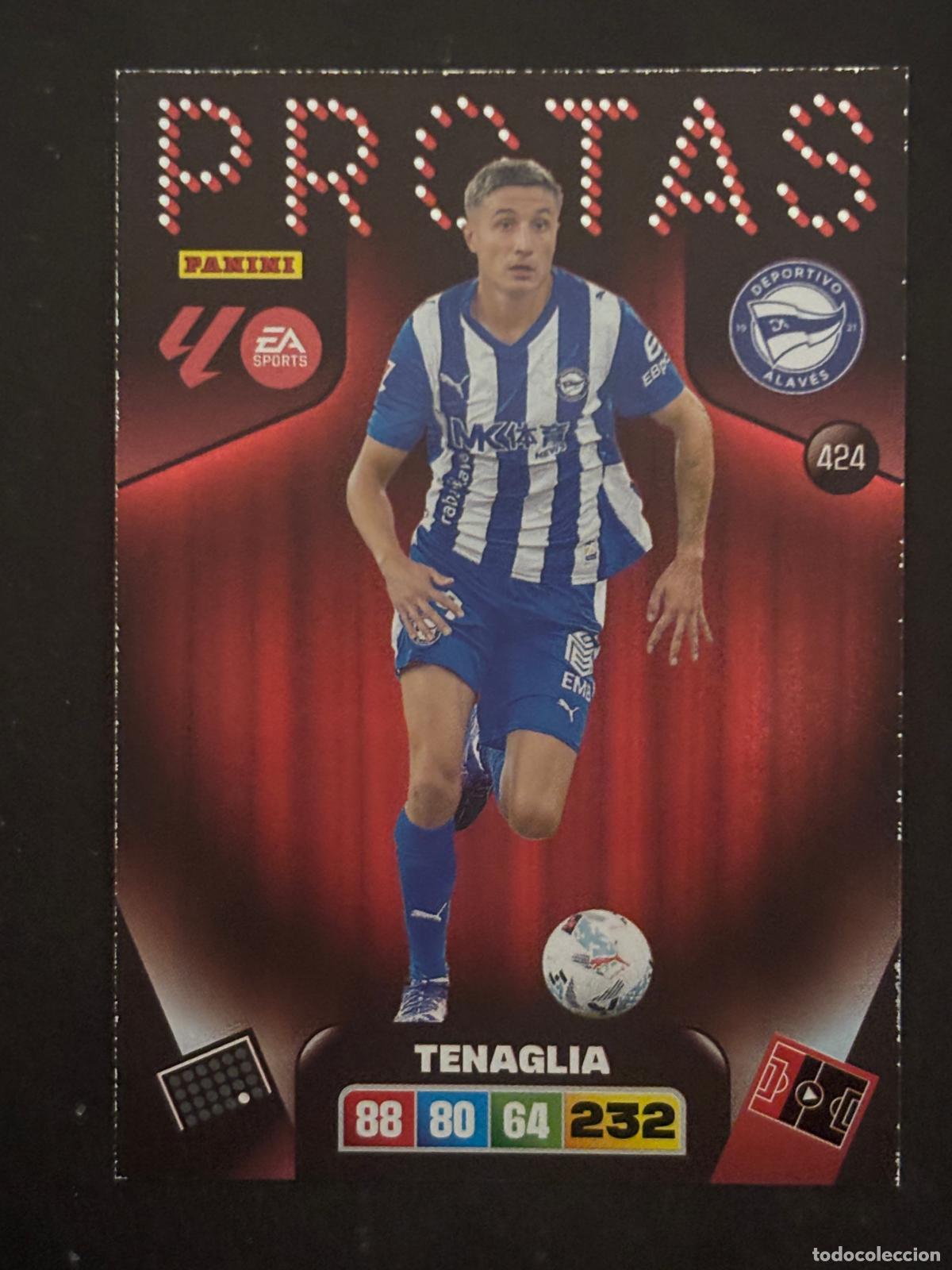 Cromos de f&uacute;tbol: 424 TENAGLIA ALAVES PROTAS ADRENALYN XL LALIGA EA SPORTS 25-26 2025-2026 PANINI