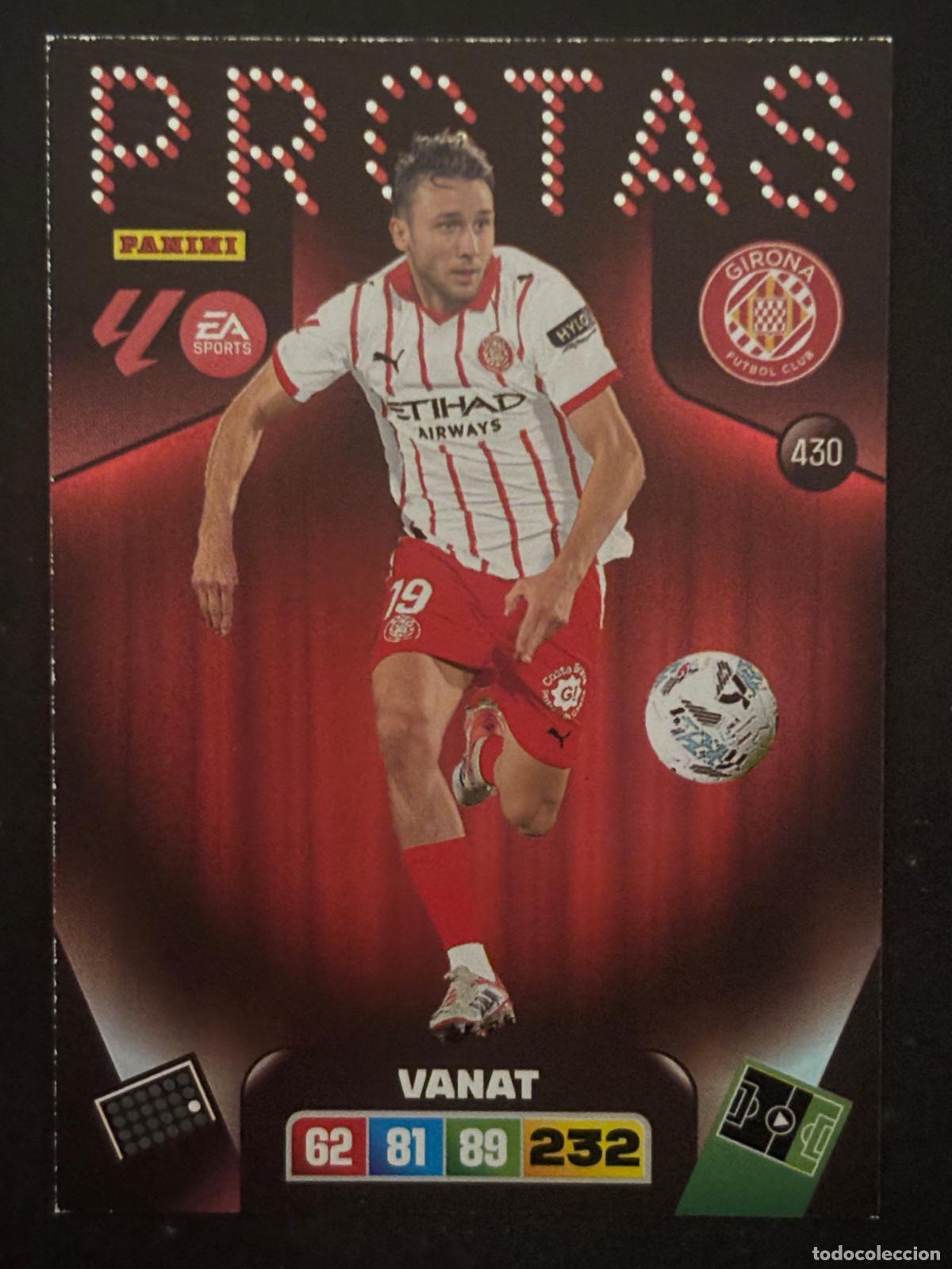 Cromos de f&uacute;tbol: 430 VANAT GIRONA PROTAS ADRENALYN XL LALIGA EA SPORTS 25-26 2025-2026 PANINI