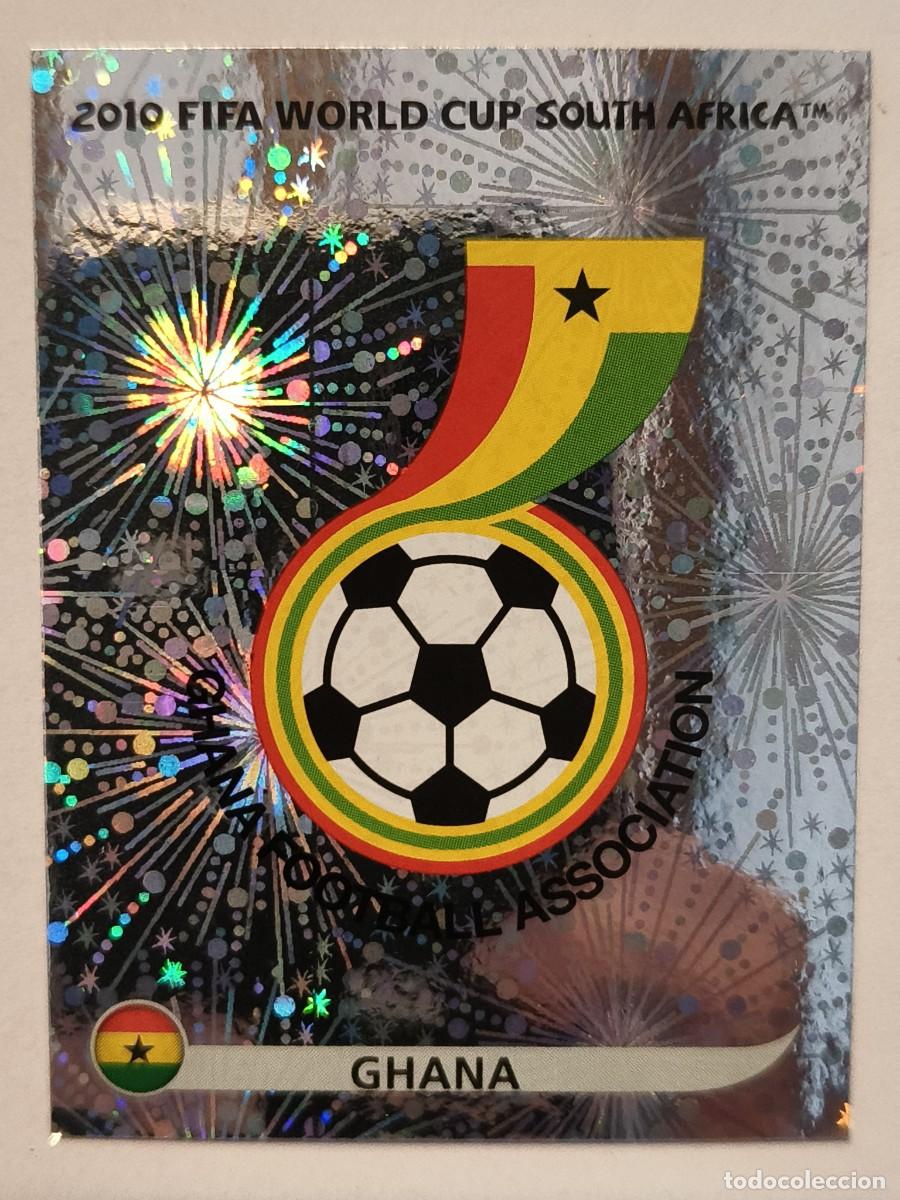 Cromos de f&uacute;tbol: #316 ESCUDO (GHANA) MUNDIAL SUDAFRICA 2010 PANINI