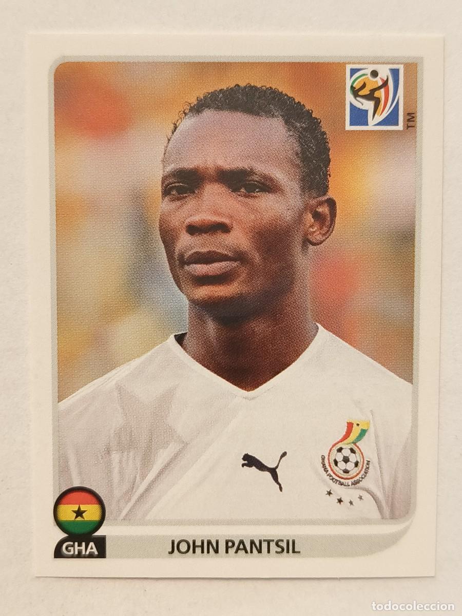 Cromos de f&uacute;tbol: #319 JOHN PANTSIL (GHANA) MUNDIAL SUDAFRICA 2010 PANINI