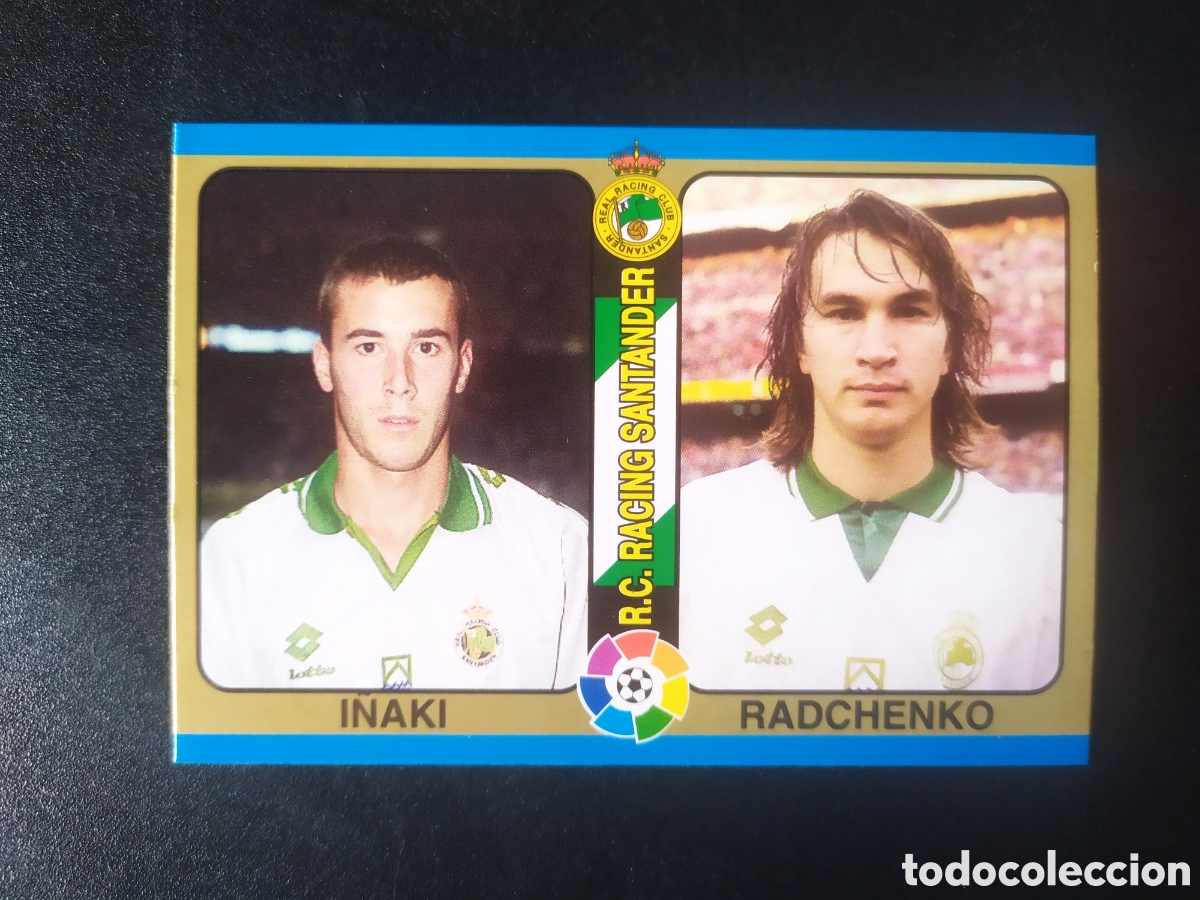 Cromos de f&uacute;tbol: Mundicromo futbol total 1994 1995 94 95 I&ntilde;aki Radchenko n&deg; 70 Racing Santander