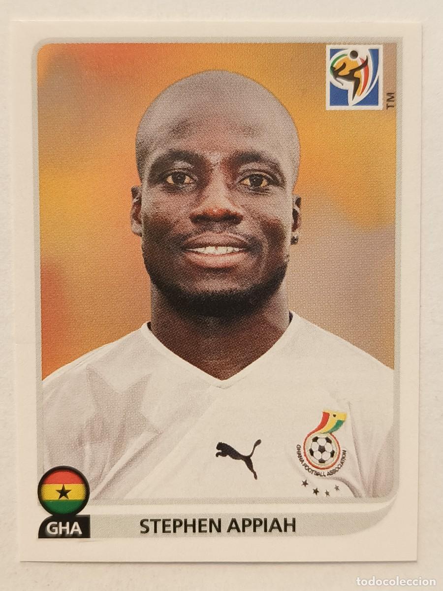 Cromos de f&uacute;tbol: #324 STEPHEN APPIAH (GHANA) MUNDIAL SUDAFRICA 2010 PANINI