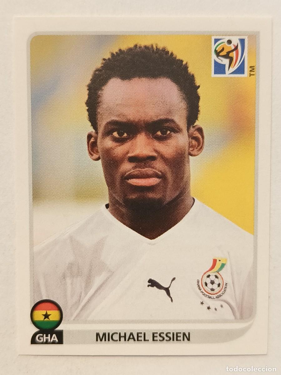 Cromos de f&uacute;tbol: #325 MICHAEL ESSIEN (GHANA) MUNDIAL SUDAFRICA 2010 PANINI