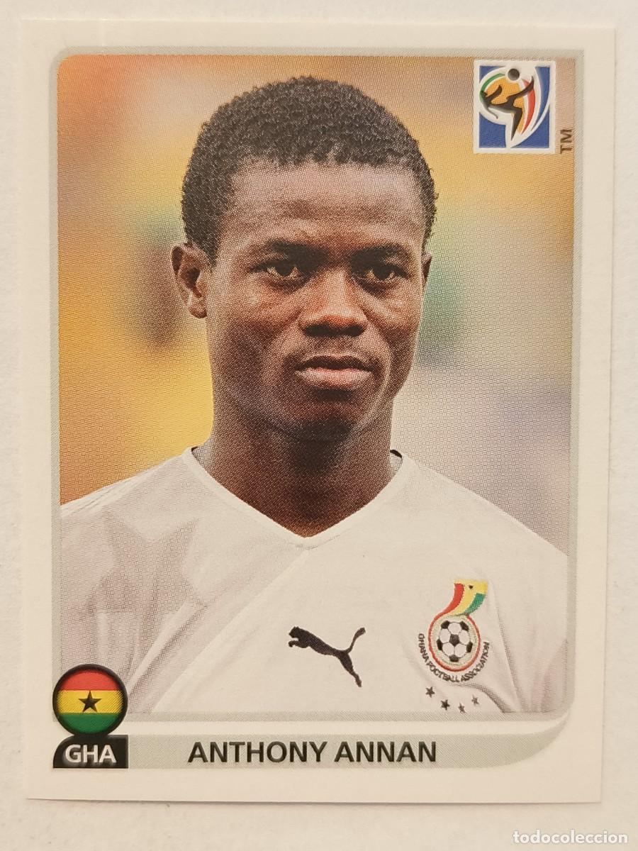 Cromos de f&uacute;tbol: #326 ANTHONY ANNAN (GHANA) MUNDIAL SUDAFRICA 2010 PANINI
