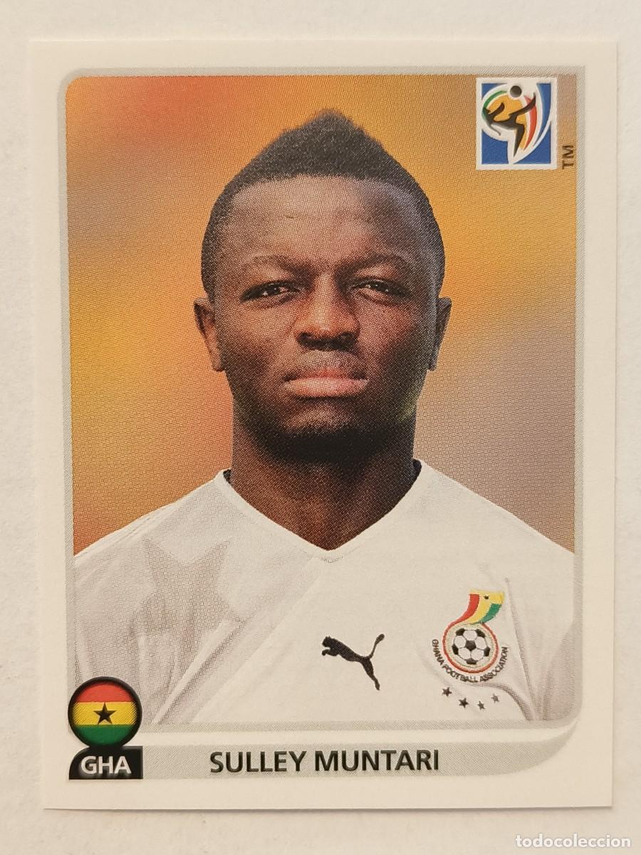 Cromos de f&uacute;tbol: #327 SULLEY MUNTARI (GHANA) MUNDIAL SUDAFRICA 2010 PANINI