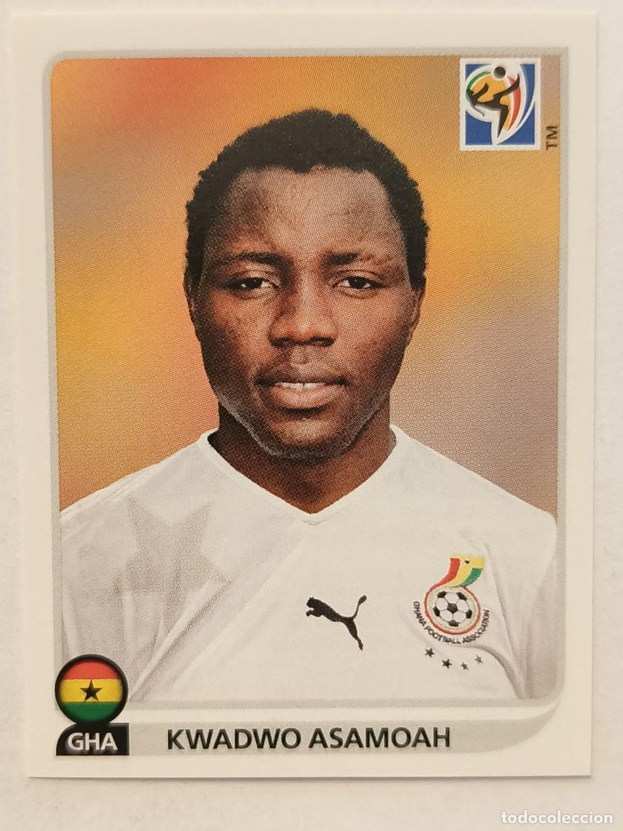 Cromos de f&uacute;tbol: #328 KWADWO ASAMOAH (GHANA) MUNDIAL SUDAFRICA 2010 PANINI