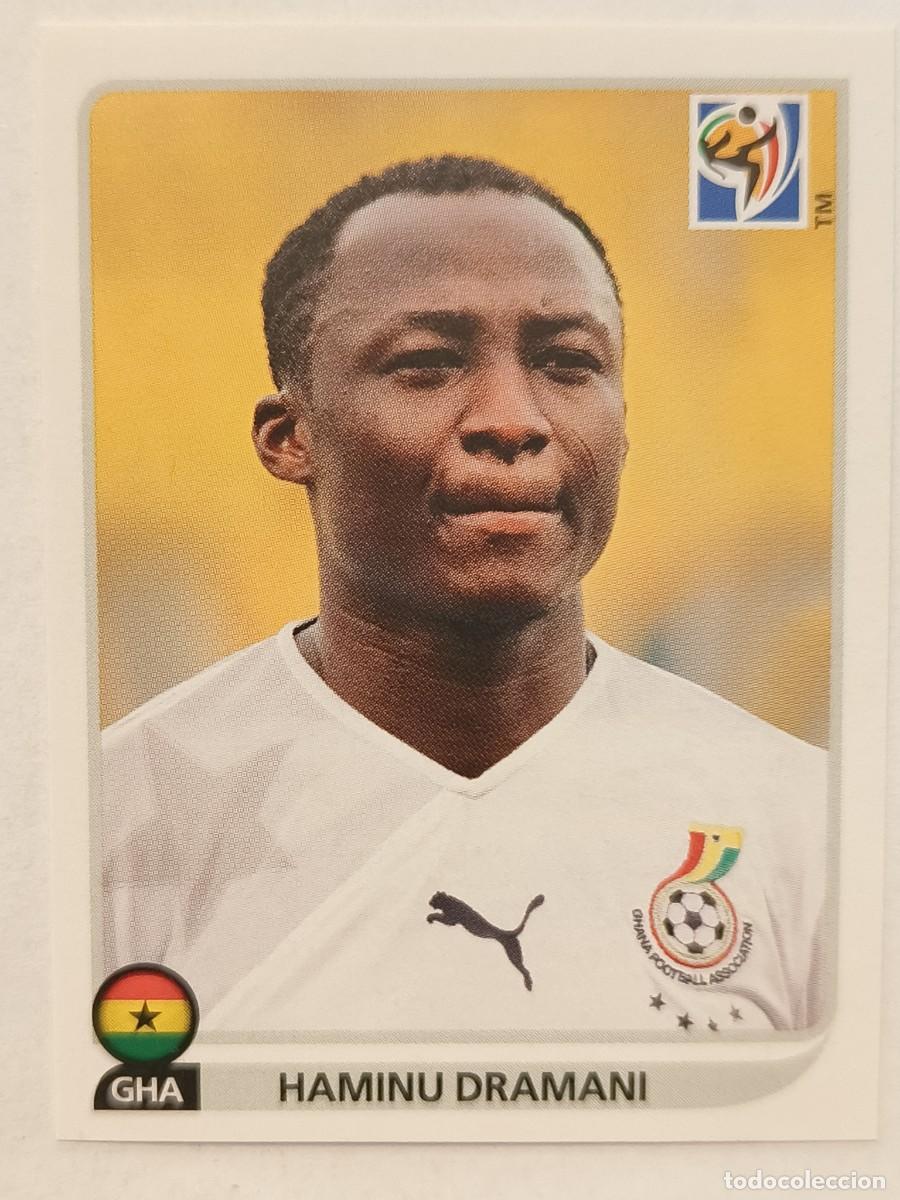 Cromos de f&uacute;tbol: #329 HAMINU DRAMANI (GHANA) MUNDIAL SUDAFRICA 2010 PANINI