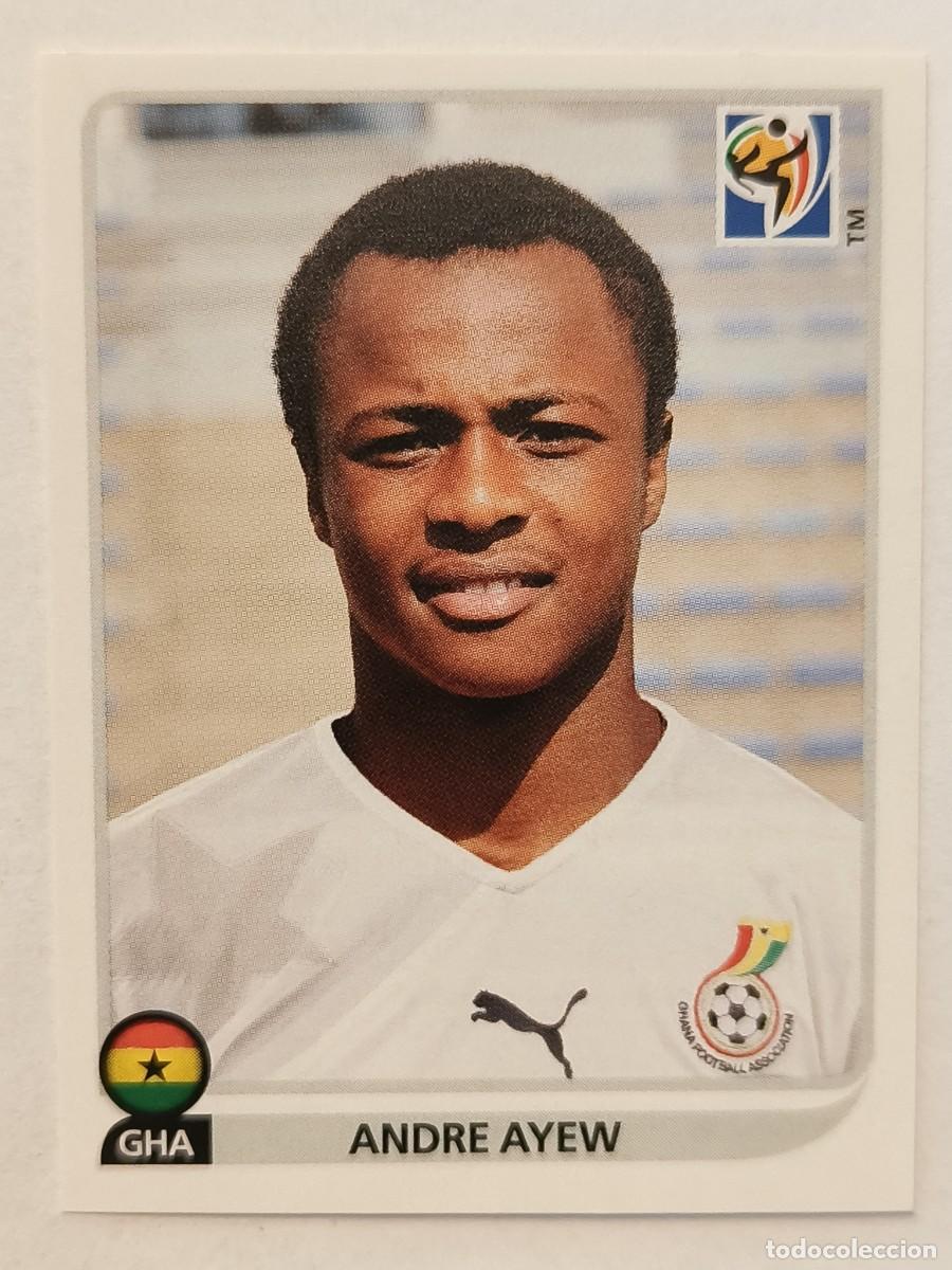 Cromos de f&uacute;tbol: #330 ANDRE AYEW (GHANA) MUNDIAL SUDAFRICA 2010 PANINI
