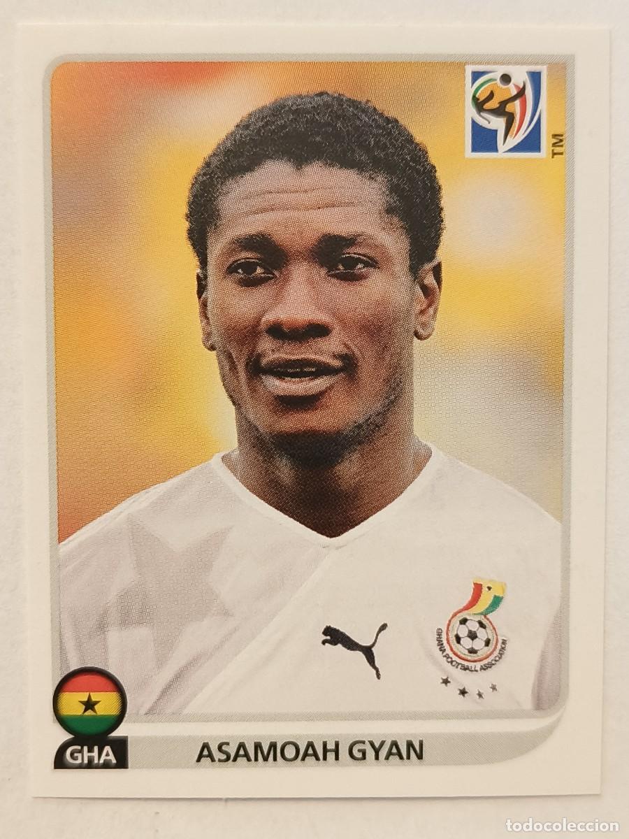 Cromos de f&uacute;tbol: #331 ASAMOAH GYAN (GHANA) MUNDIAL SUDAFRICA 2010 PANINI
