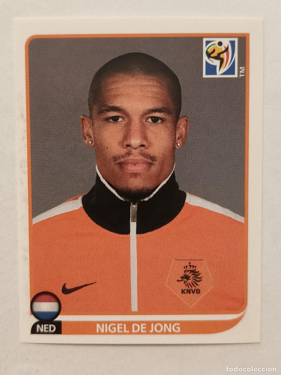 Cromos de f&uacute;tbol: #343 NIGEL DE JONG (PAISES BAJOS) MUNDIAL SUDAFRICA 2010 PANINI