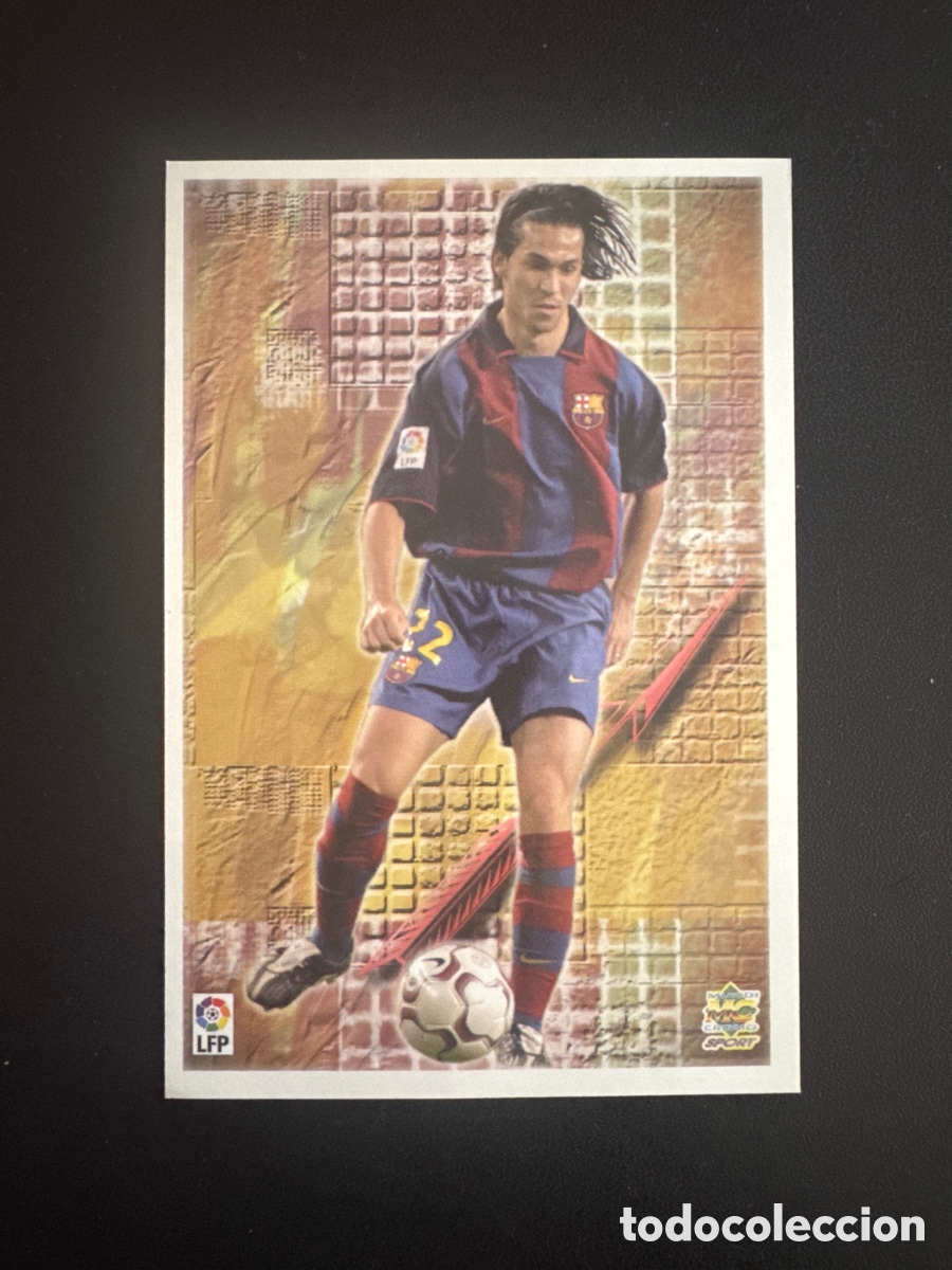 Cromos de f&uacute;tbol: LUIS GARCIA BARCELONA N&Uacute;MERO 132 TOP LIGA 2004