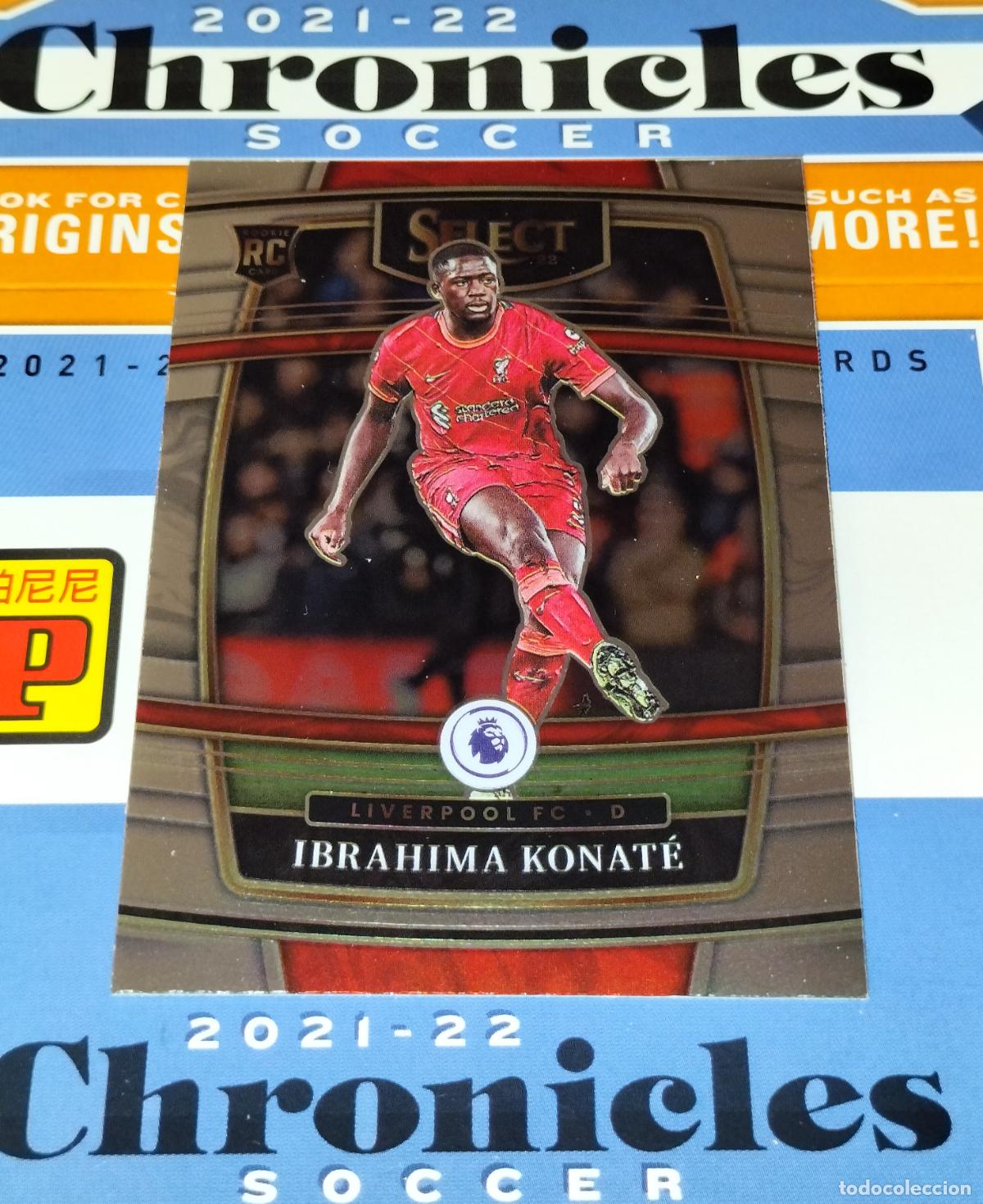 Cromos de f&uacute;tbol: 233 IBRAHIMA KONATE RC ROOKIE LIVERPOOL CARD CHRONICLES SELECT PREMIER SOCCER 2021 2022 21 22 PANINI
