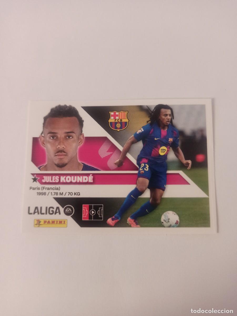 Cromos de f&uacute;tbol: Kounde 5 - Barcelona - LIGA ESTE 2026 2027 - 26 27 - PANINI