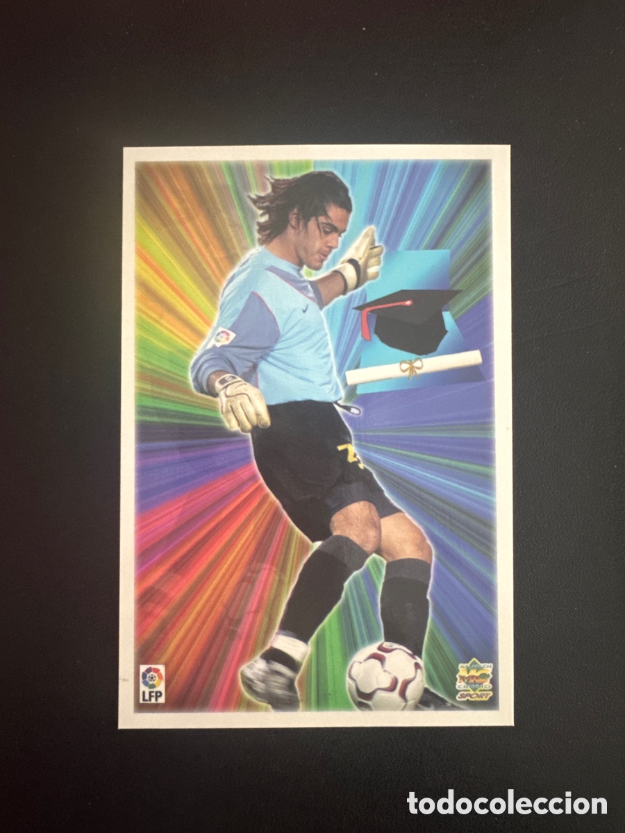 Cromos de f&uacute;tbol: V&Iacute;CTOR VALD&Eacute;S BARCELONA N&Uacute;MERO 19 TOP LIGA 2004 MUNDICROMO