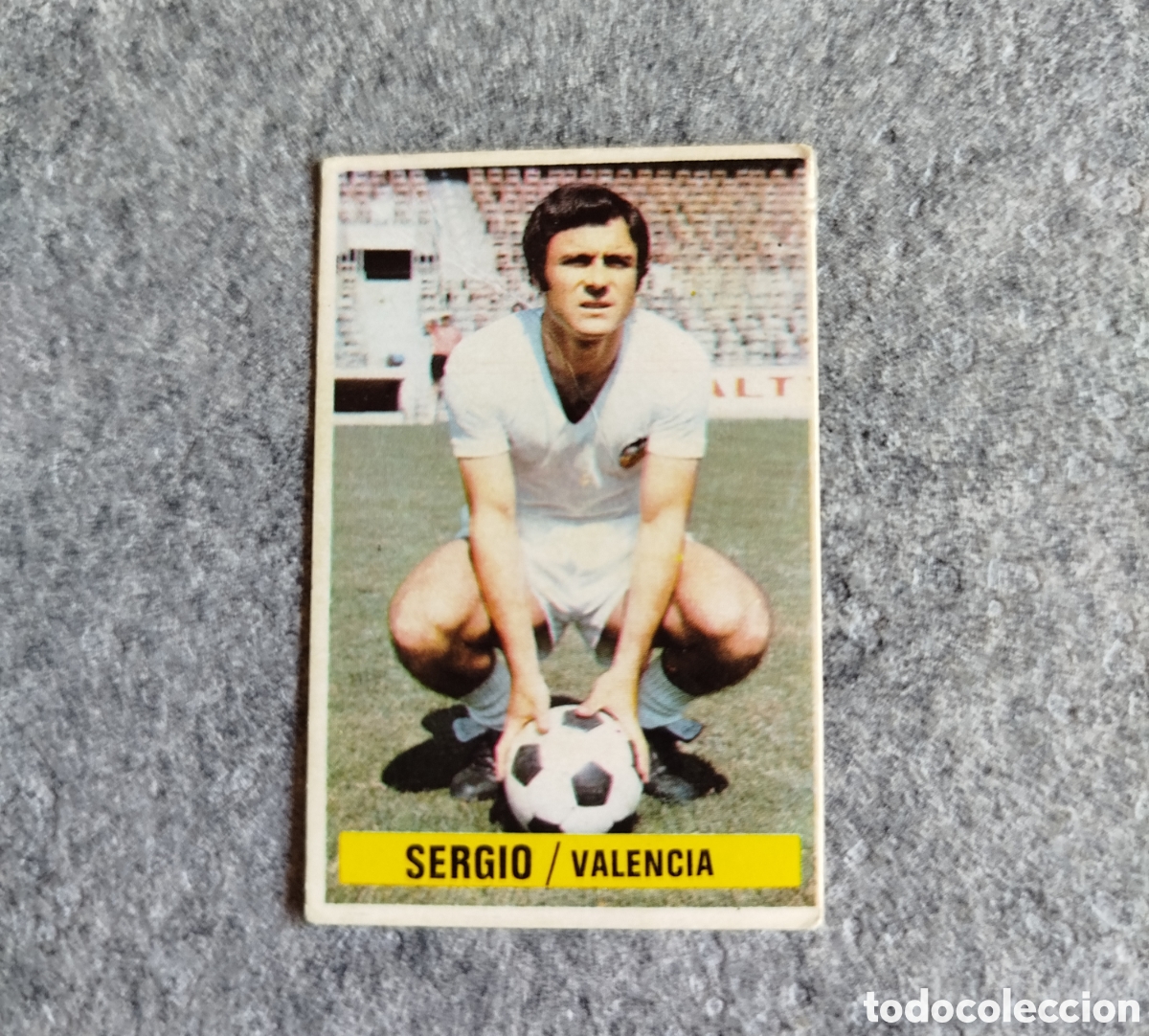 Cromos de f&uacute;tbol: DESPEGADO SERGIO VALENCIA 74 75 1974 1975 EDICIONES ESTE CROMO