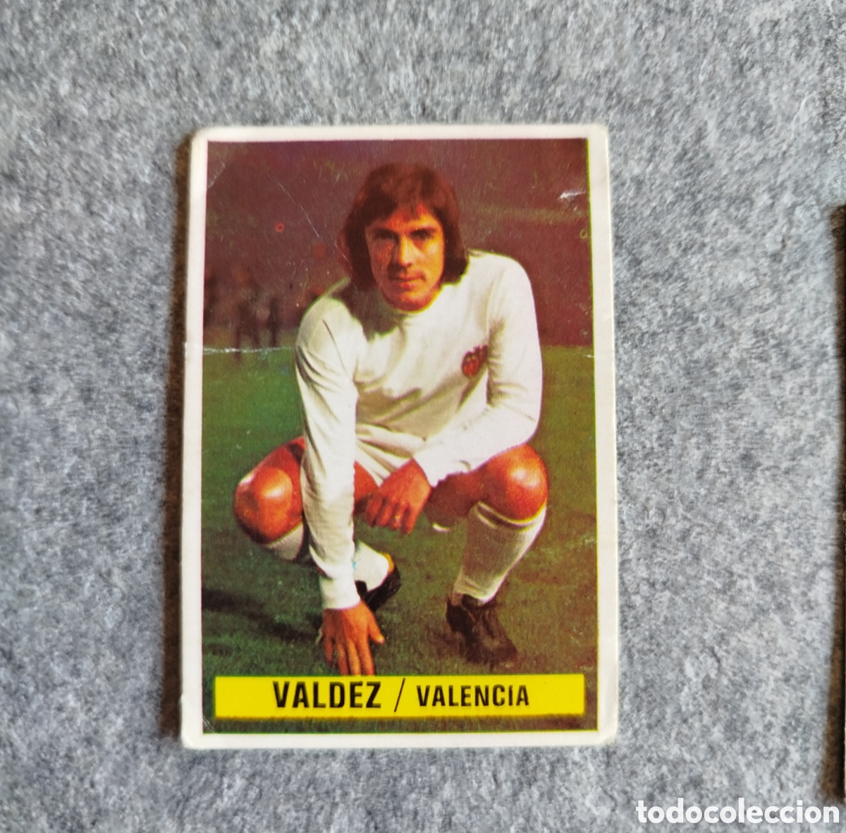 Cromos de f&uacute;tbol: DESPEGADO VALDEZ VALENCIA 74 75 1974 1975 EDICIONES ESTE CROMO